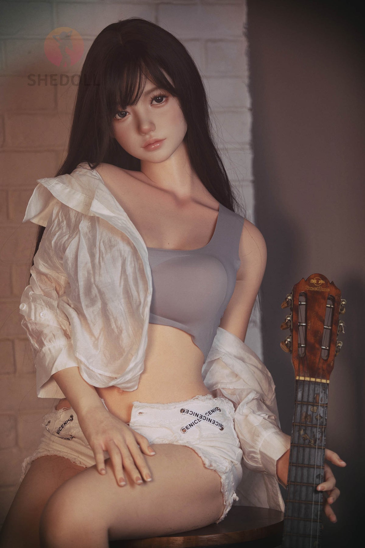 Kaena seksnukk (SHEDOLL 158 cm C-Cup #SH059 silikoon)