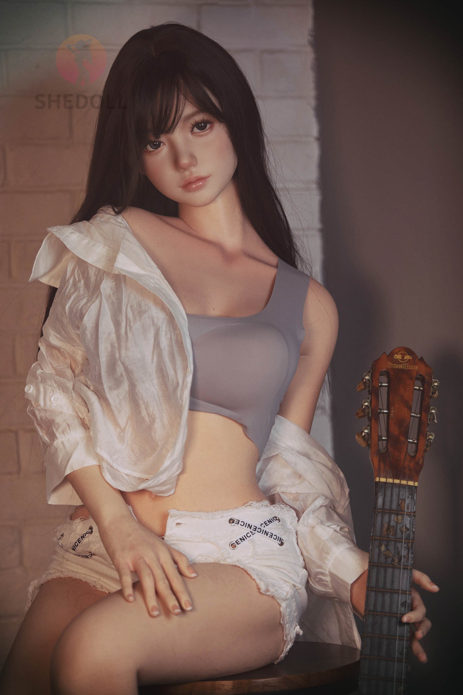 Kaena seksnukk (SHEDOLL 158 cm C-Cup #SH059 silikoon)