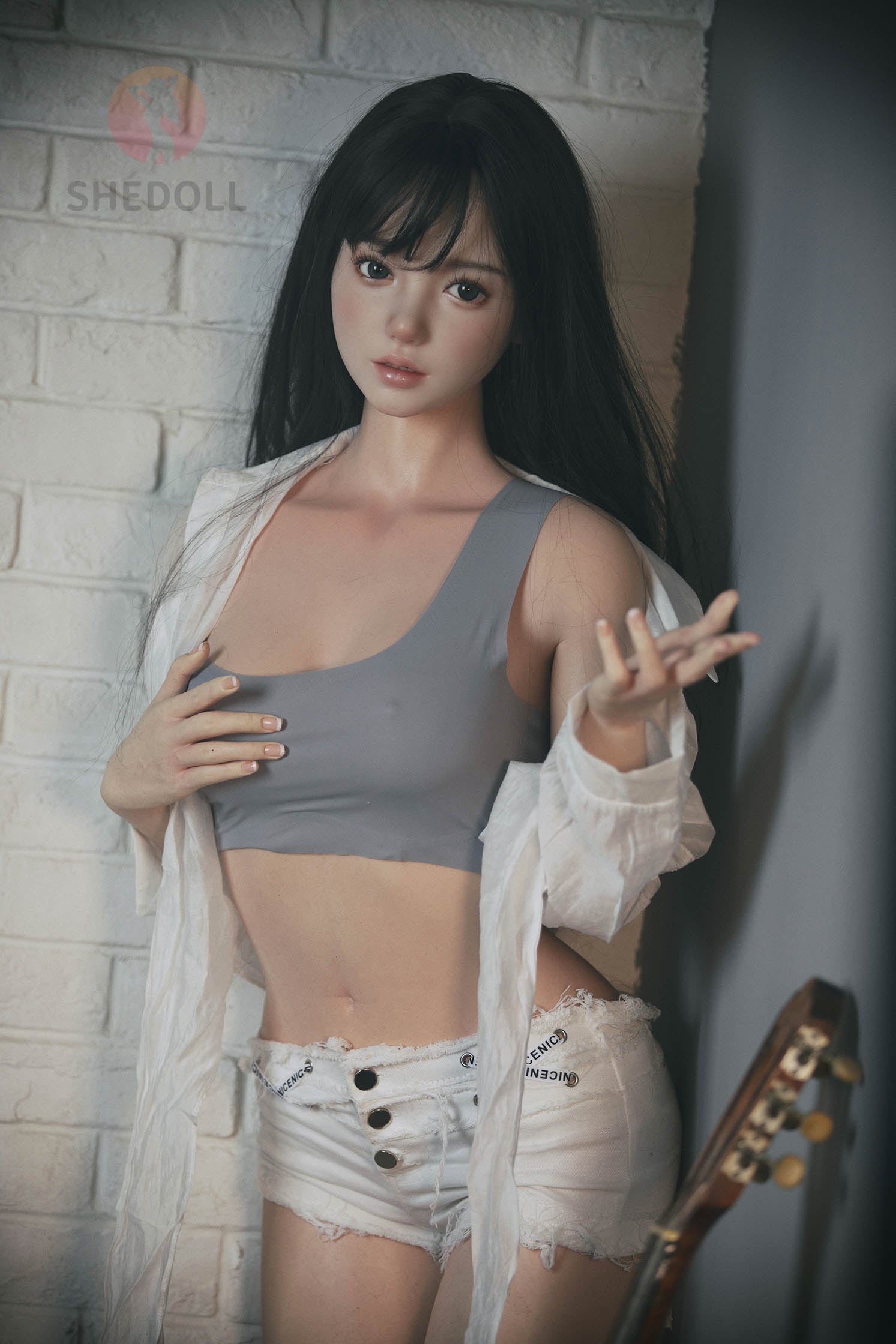 Kaena seksnukk (SHEDOLL 158 cm C-Cup #SH059 silikoon)