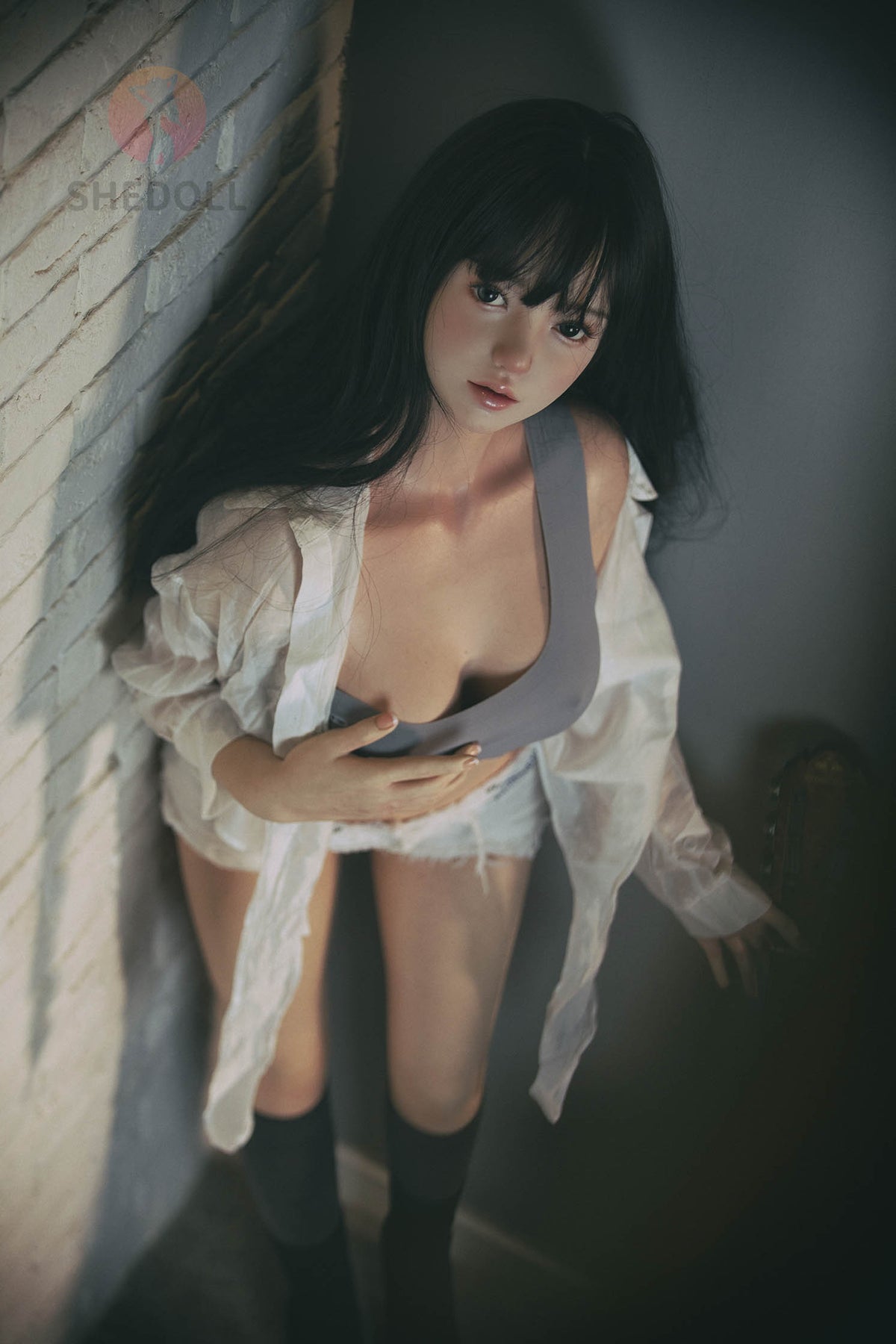 Kaena seksnukk (SHEDOLL 158 cm C-Cup #SH059 silikoon)