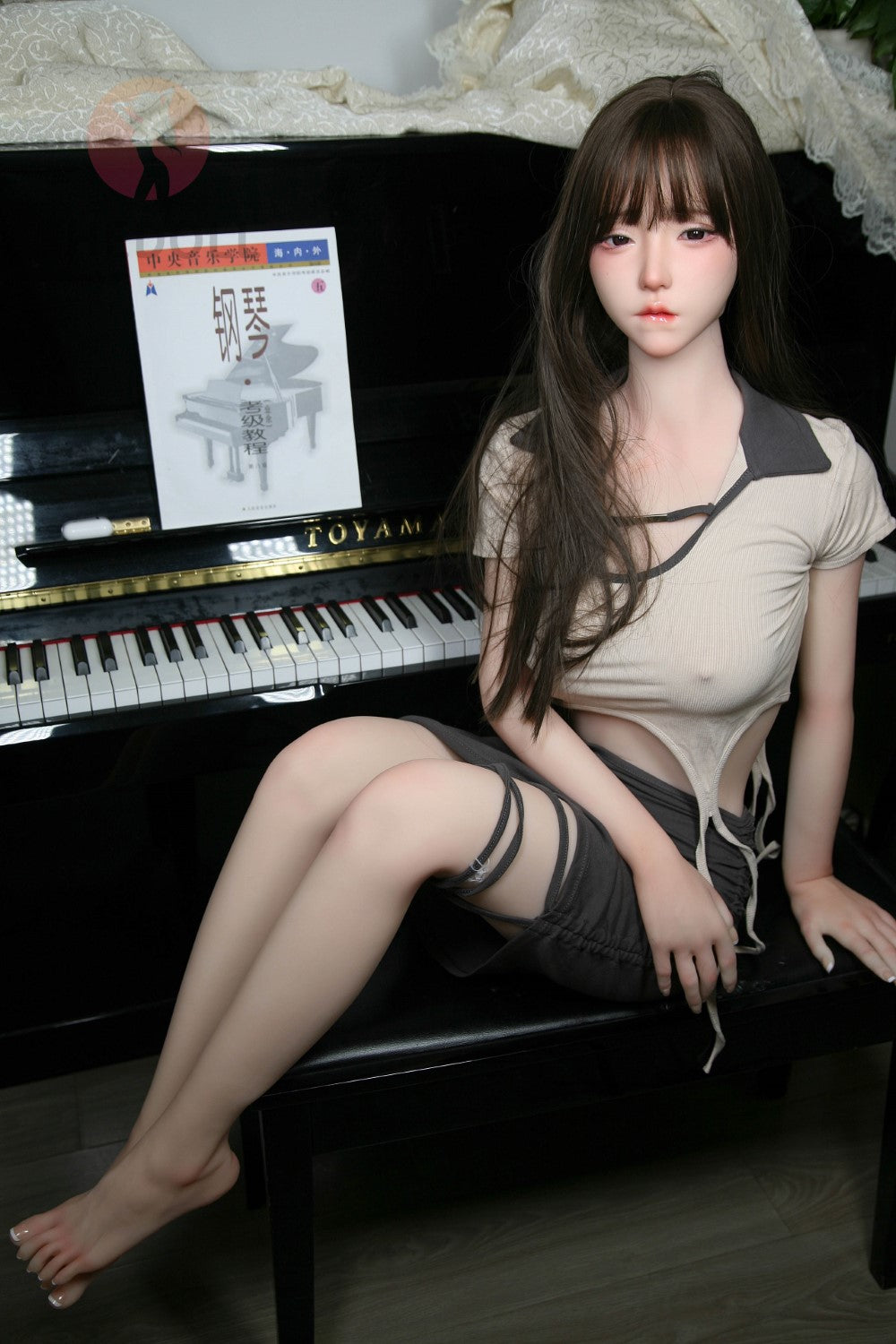 Chole seksnukk (SHEDOLL 158 cm C-Cup # SH070 TPE + silikoon)