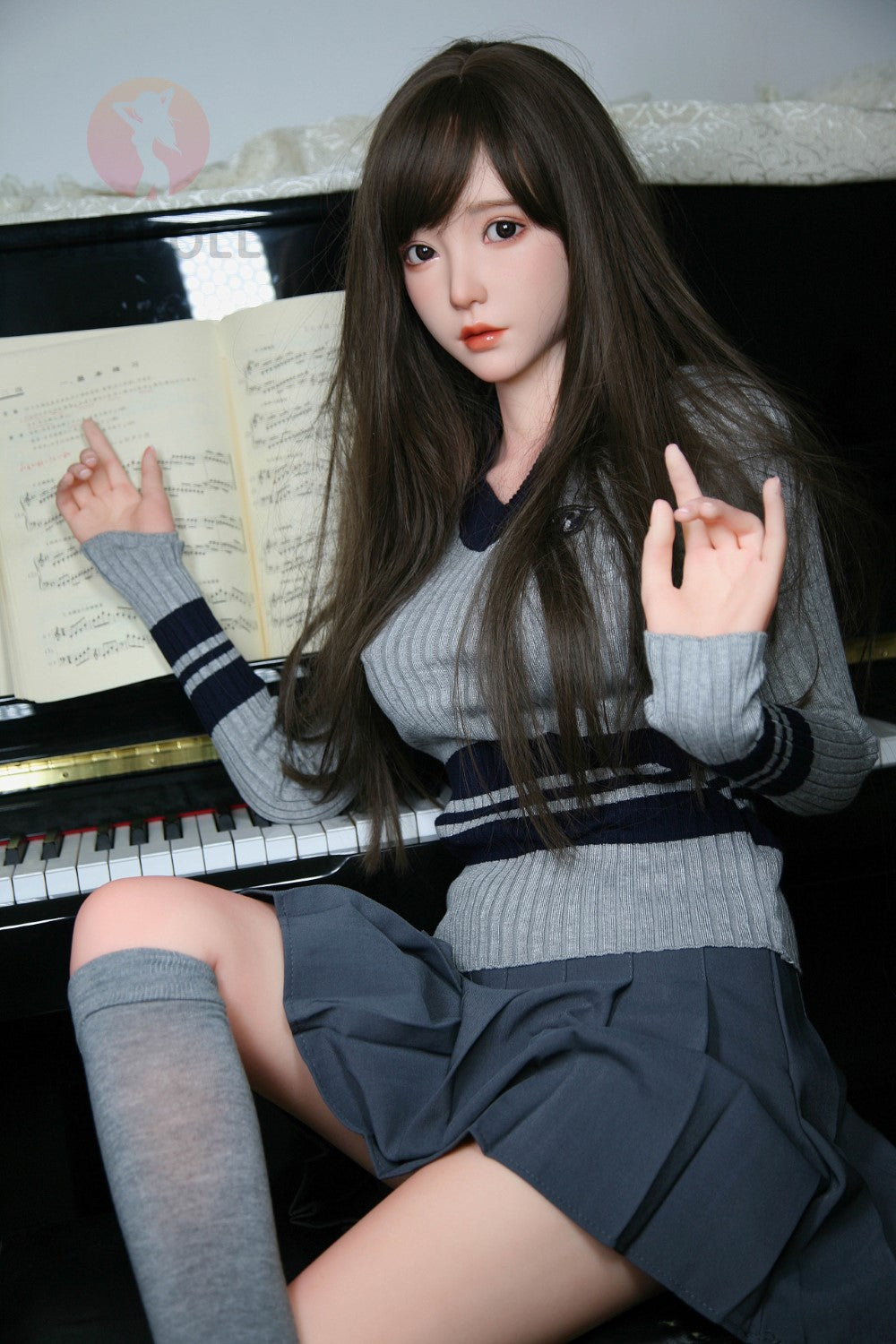 Cheryli seksnukk (SHEDOLL 158 cm C-Cup # SH072 TPE + silikoon)