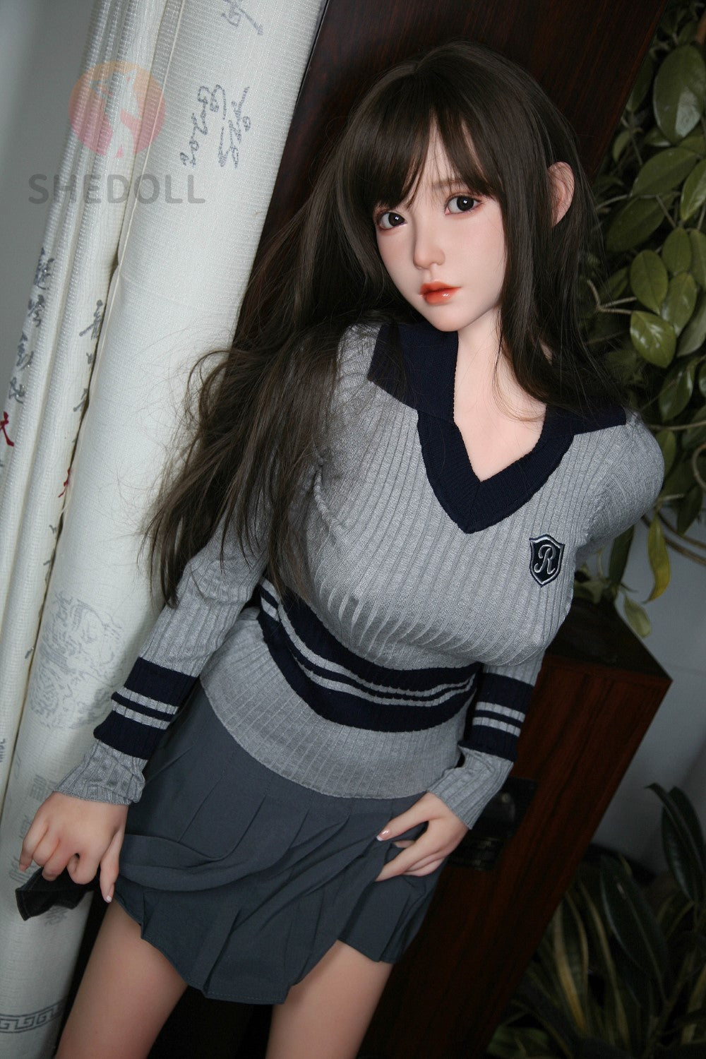 Cheryli seksnukk (SHEDOLL 158 cm C-Cup # SH072 TPE + silikoon)