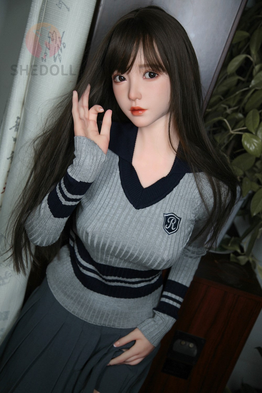 Cheryli seksnukk (SHEDOLL 158 cm C-Cup # SH072 TPE + silikoon)