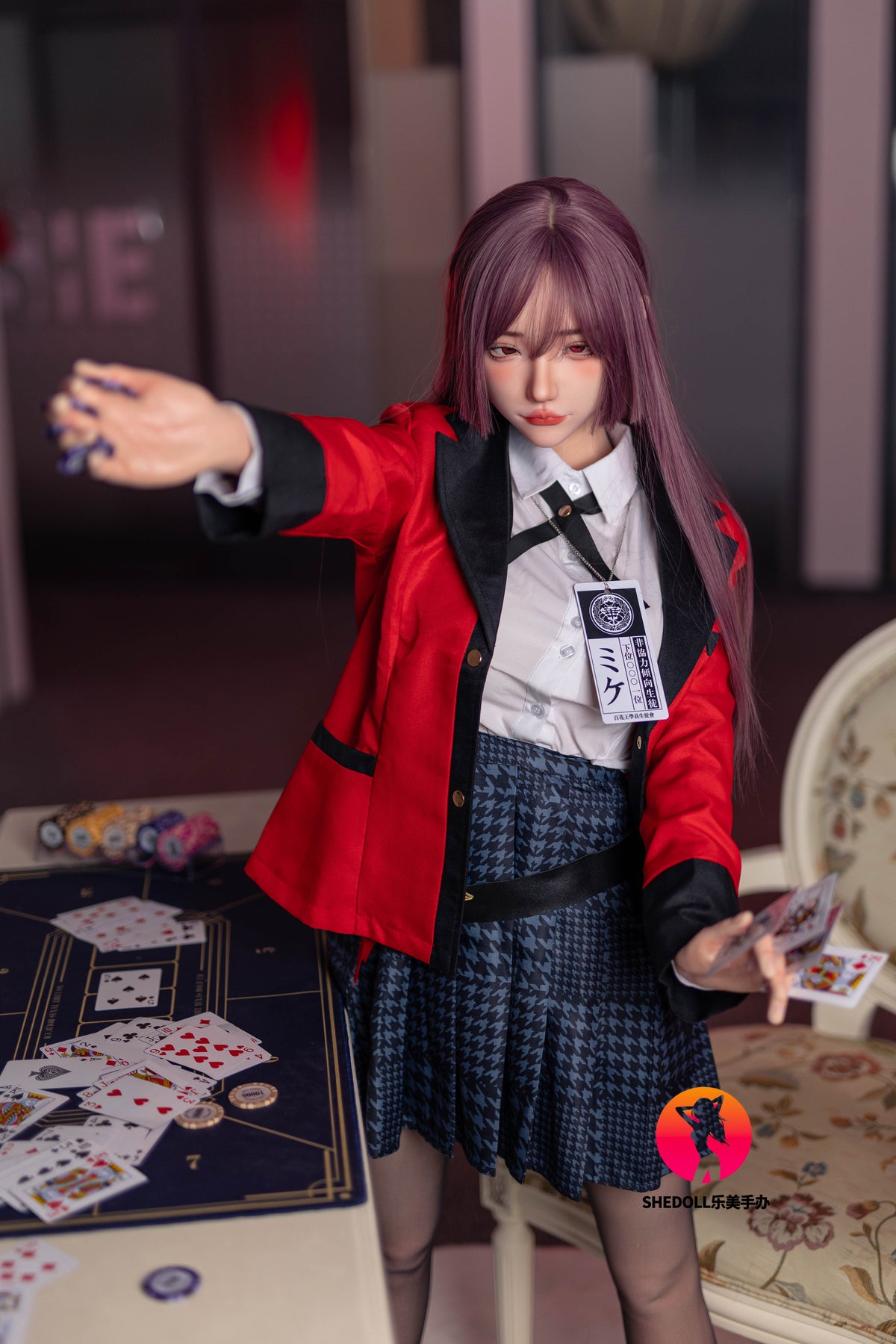 Yumeko Jabami Sexdocka (SHEDOLL 158cm C-Kupa #SH083 2.0 Silikon)