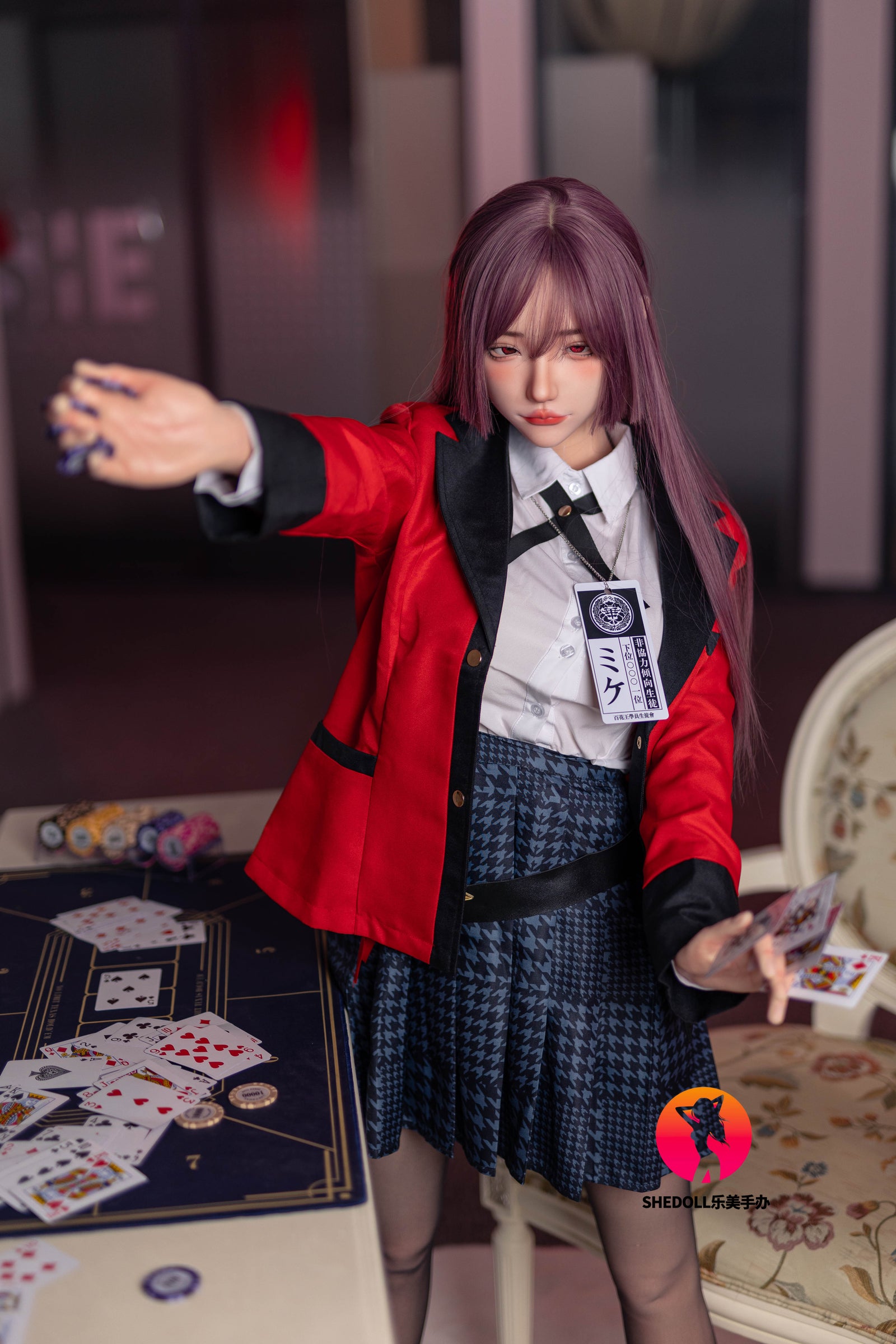 Yumeko Jabami Sexdocka (SHEDOLL 158cm C-Kupa #SH083 2.0 Silikon)