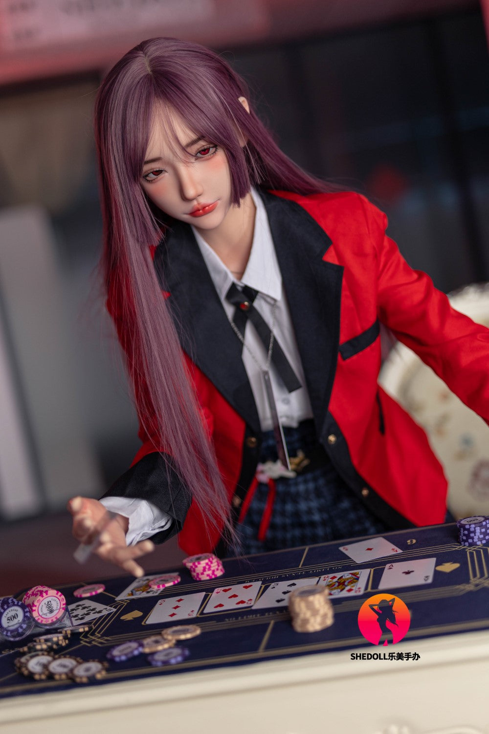 Yumeko Jabami Sexdocka (SHEDOLL 158cm C-Kupa #SH083 2.0 Silikon)