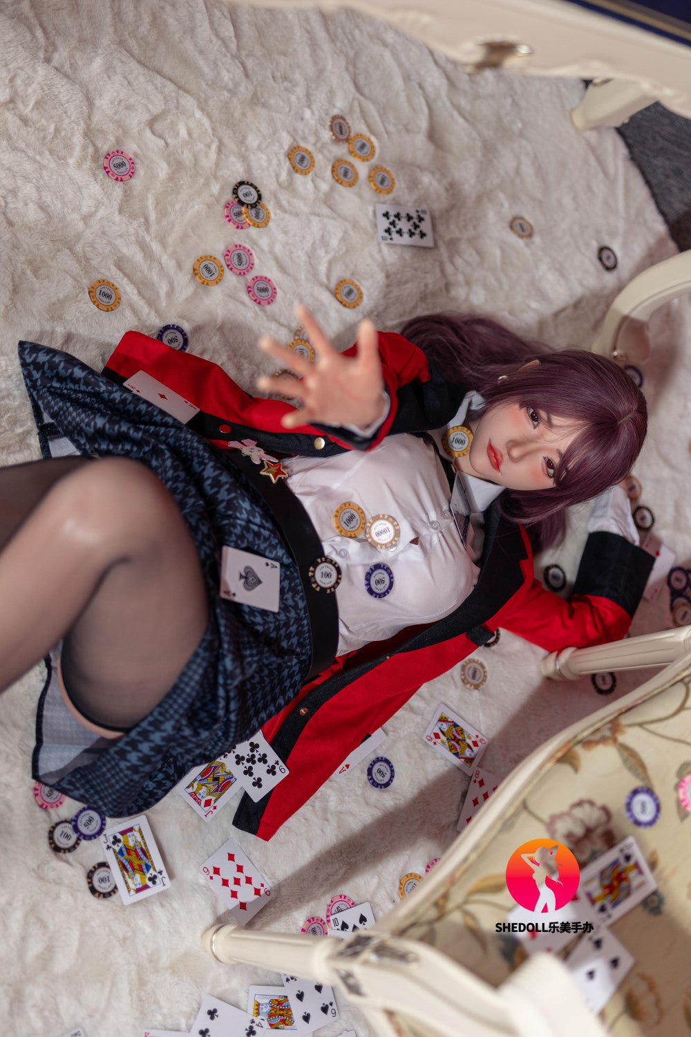 Yumeko Jabami Sexdocka (SHEDOLL 158cm C-Kupa #SH083 2.0 Silikon)