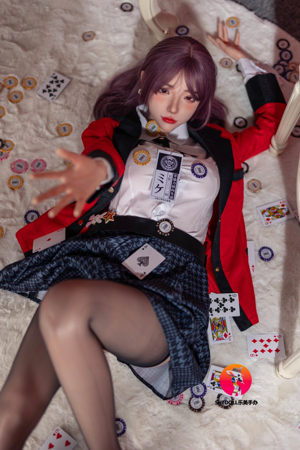 Yumeko Jabami Sexdocka (SHEDOLL 158cm C-Kupa #SH083 2.0 Silikon)