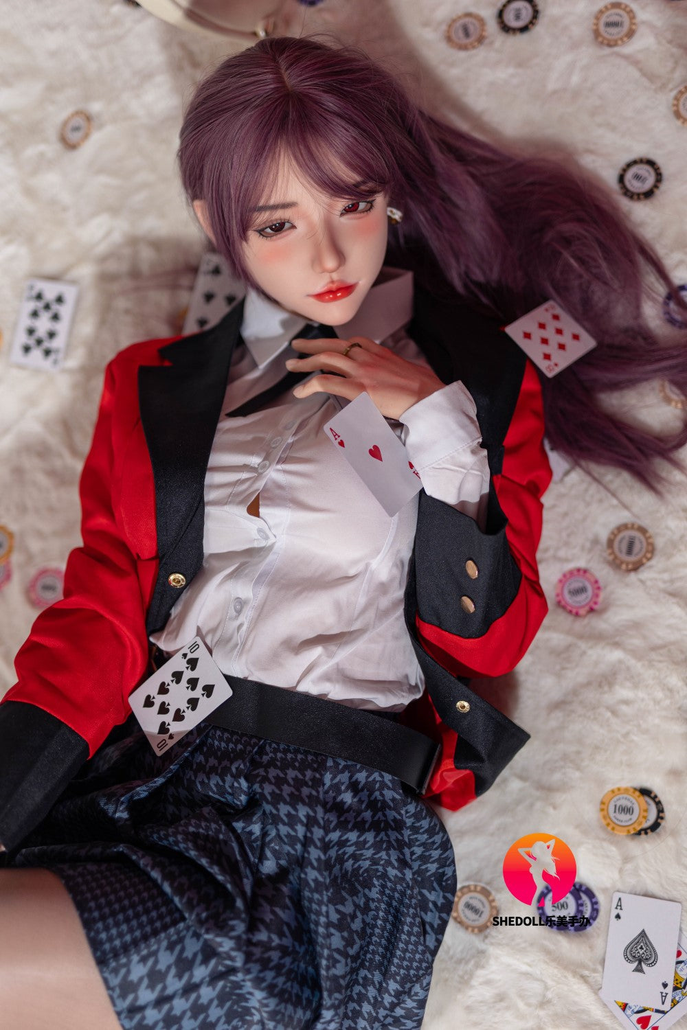 Yumeko Jabami Sexdocka (SHEDOLL 158cm C-Kupa #SH083 2.0 Silikon)