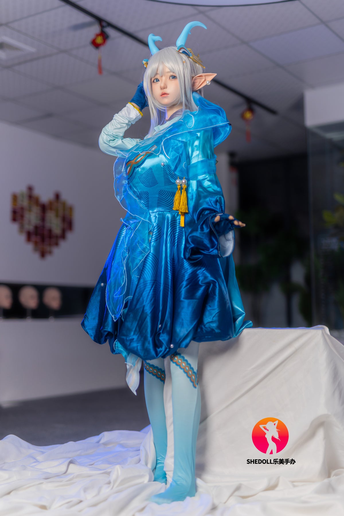 Aileen Sex Doll (SHEDOLL 148 cm D-Cup #SH087 2.0 silikoon)