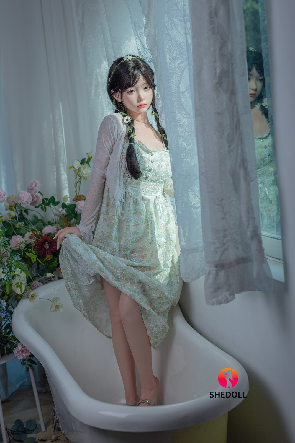 Lime Sex Doll (SHEDOLL 158 cm C-Cup #SH100 2.0 silikoon)