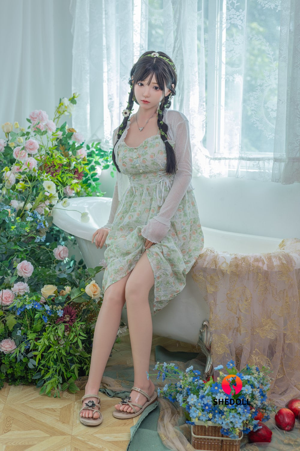 Lime Sex Doll (SHEDOLL 158 cm C-Cup #SH100 2.0 silikoon)