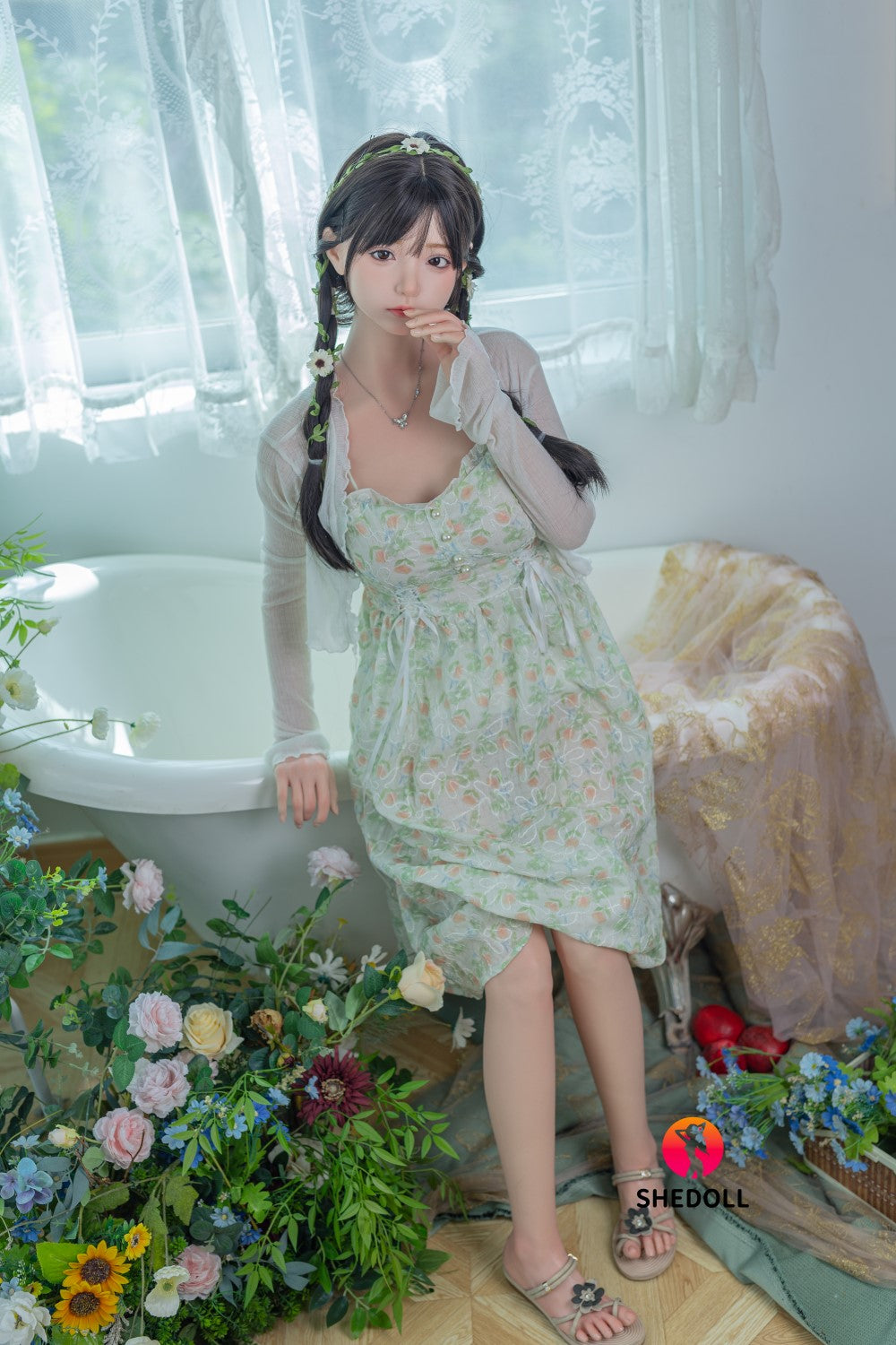 Lime Sex Doll (SHEDOLL 158 cm C-Cup #SH100 2.0 silikoon)