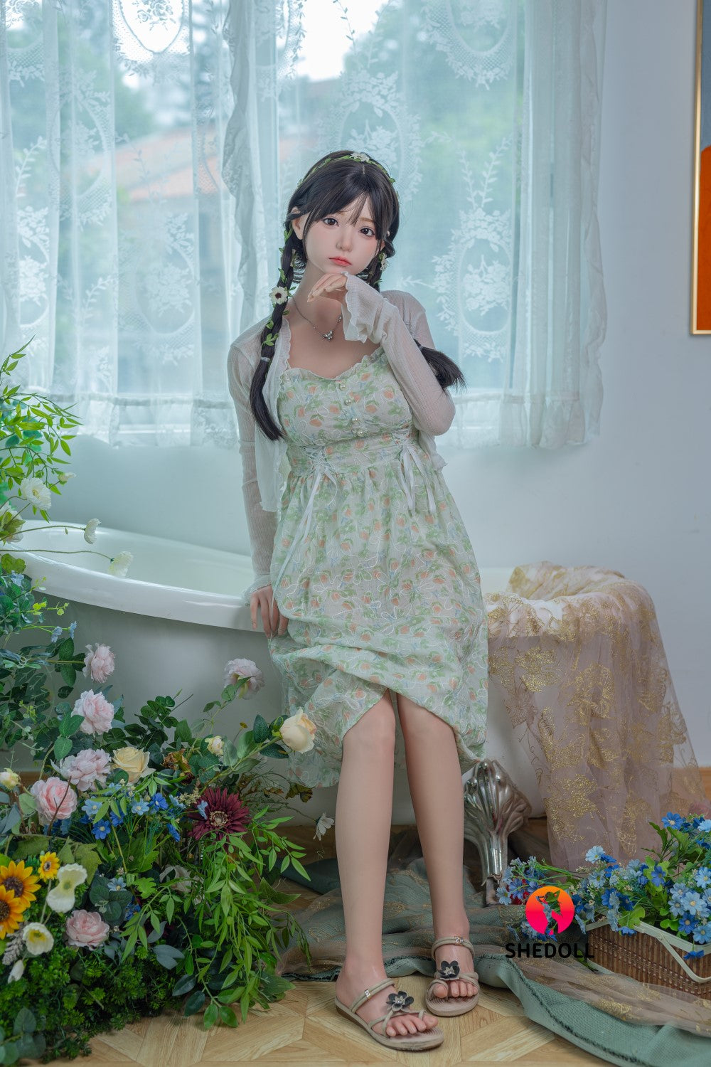 Lime Sex Doll (SHEDOLL 158 cm C-Cup #SH100 2.0 silikoon)