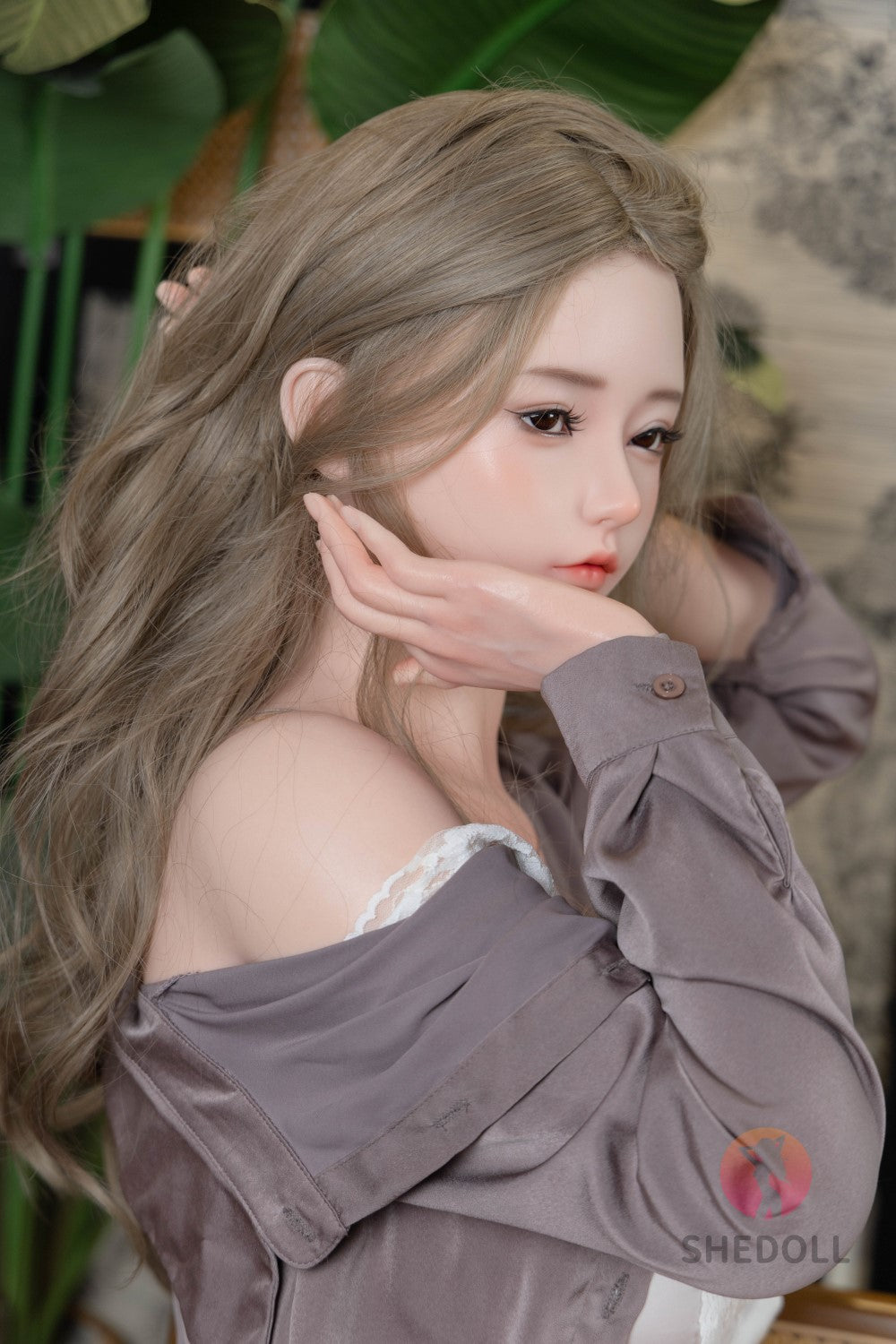 Jasmini seksnukk (SHEDOLL 165cm E-Cup #SH102 2.0 RST silikoon)