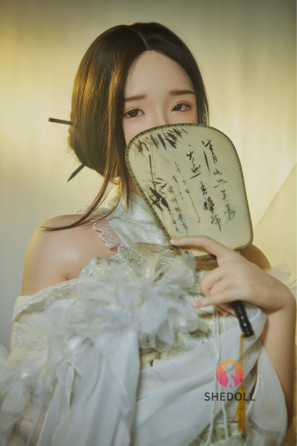 Charlene seksnukk (SHEDOLL 158 cm C-Cup #SH123 2.0 silikoon)