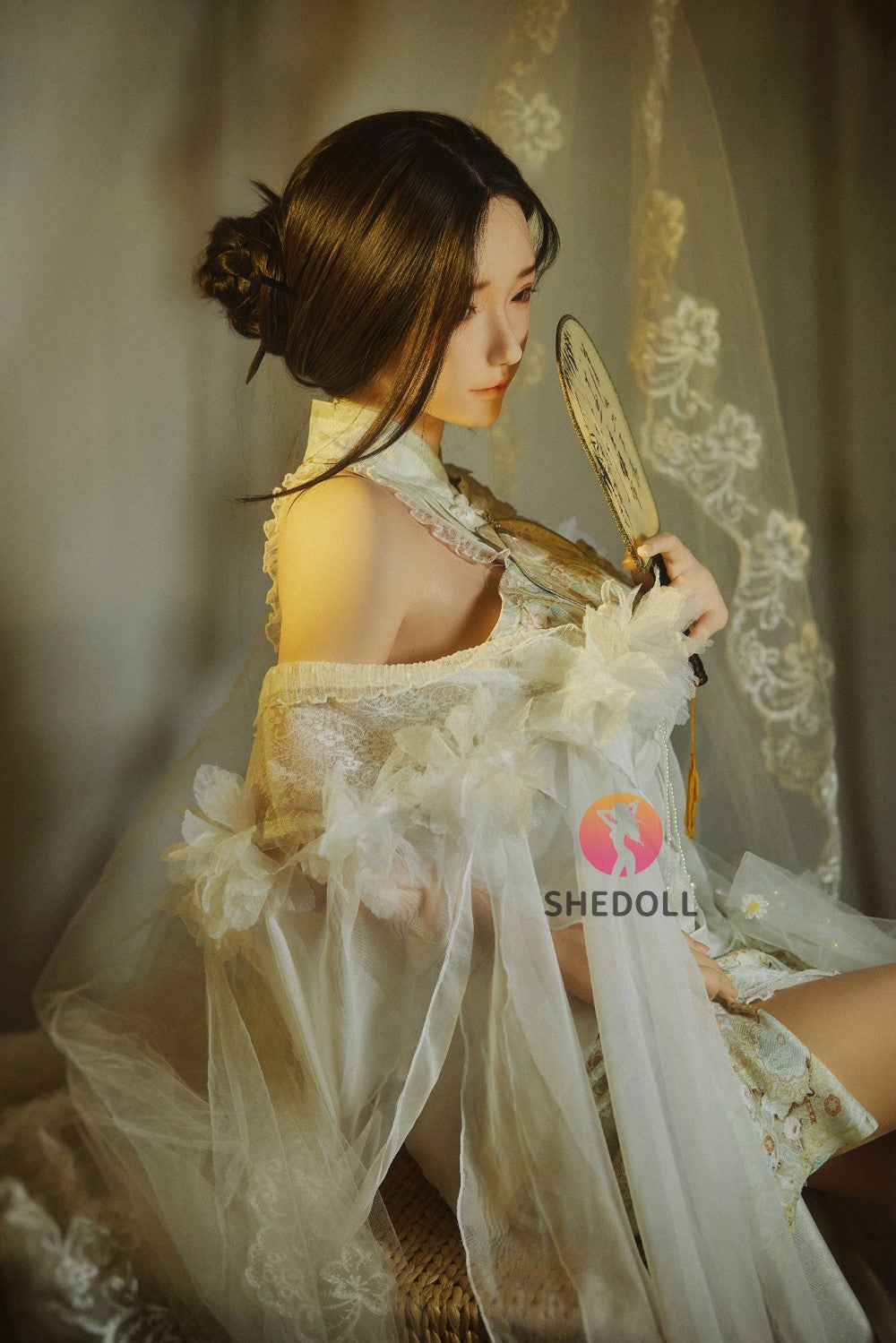 Charlene seksnukk (SHEDOLL 158 cm C-Cup #SH123 2.0 silikoon)
