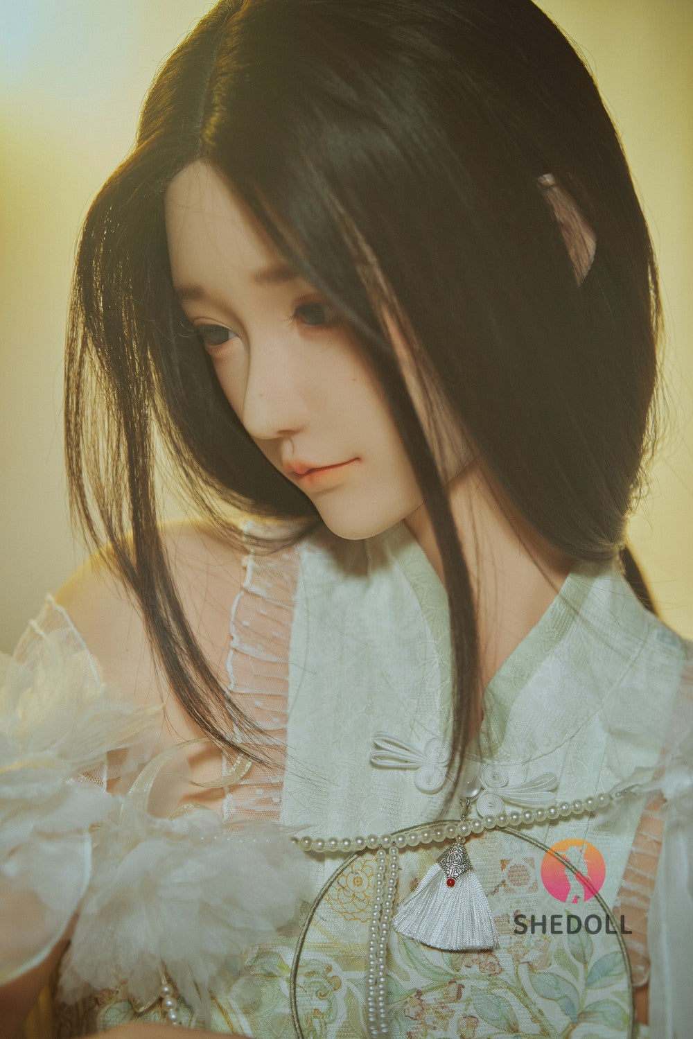 Charlene seksnukk (SHEDOLL 158 cm C-Cup #SH123 2.0 silikoon)