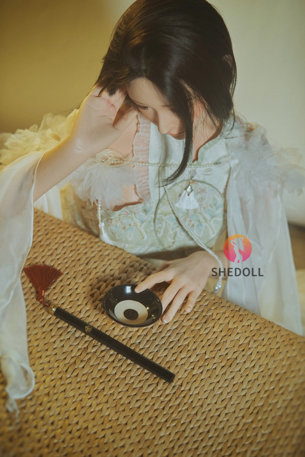 Charlene seksnukk (SHEDOLL 158 cm C-Cup #SH123 2.0 silikoon)