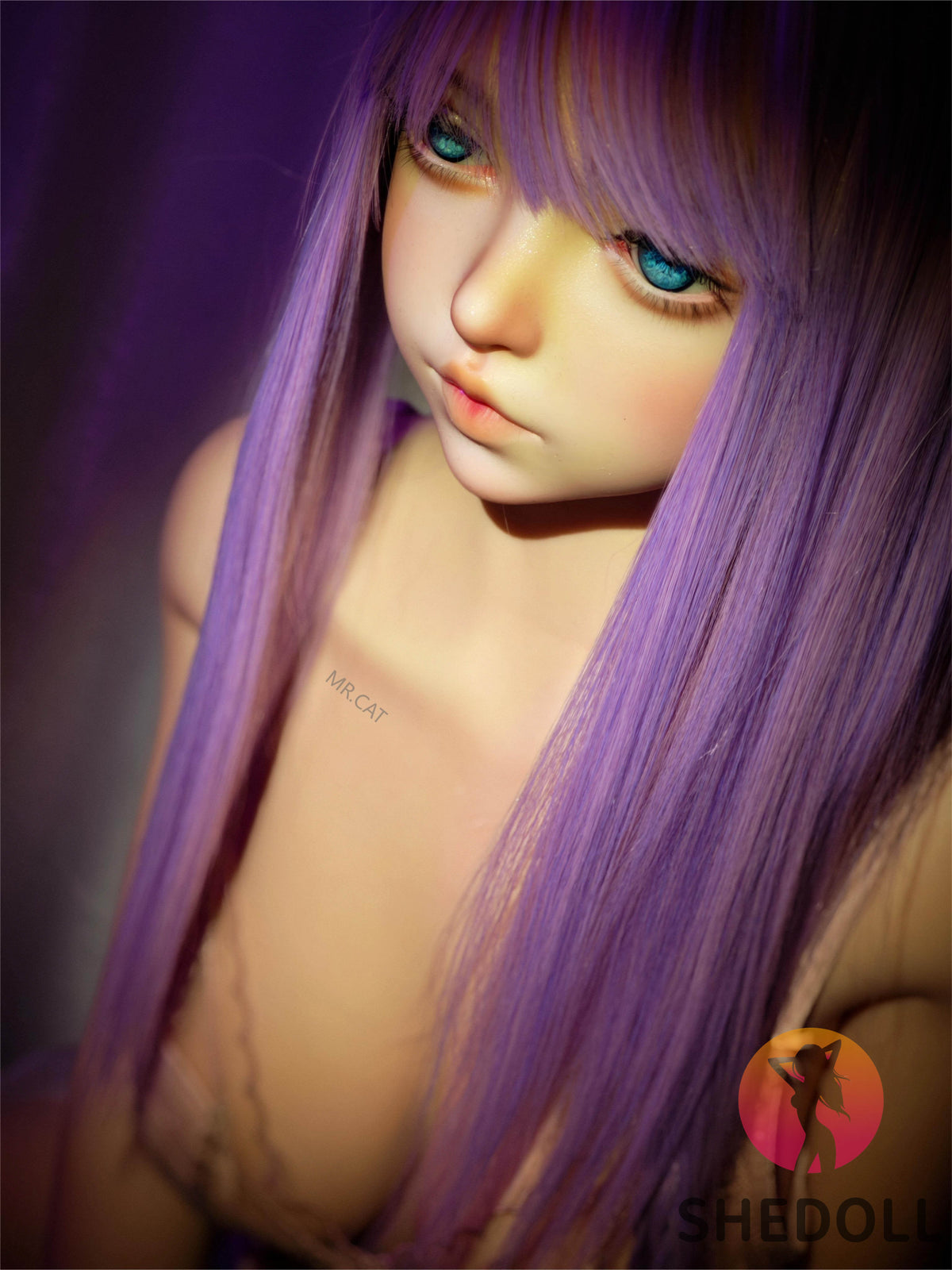 Dora seksnukk (SHEDOLL 148 cm D-Cup # SH124 2.0 TPE + silikoon)
