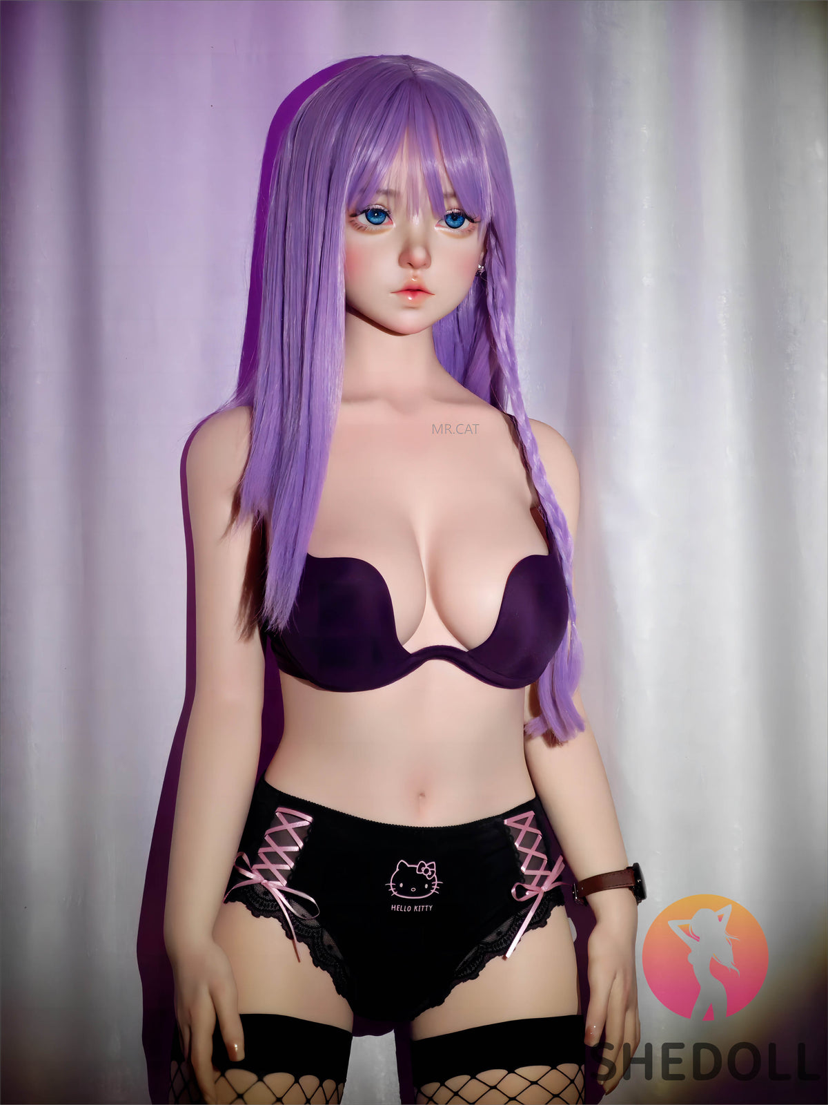 Dora seksnukk (SHEDOLL 148 cm D-Cup # SH124 2.0 TPE + silikoon)