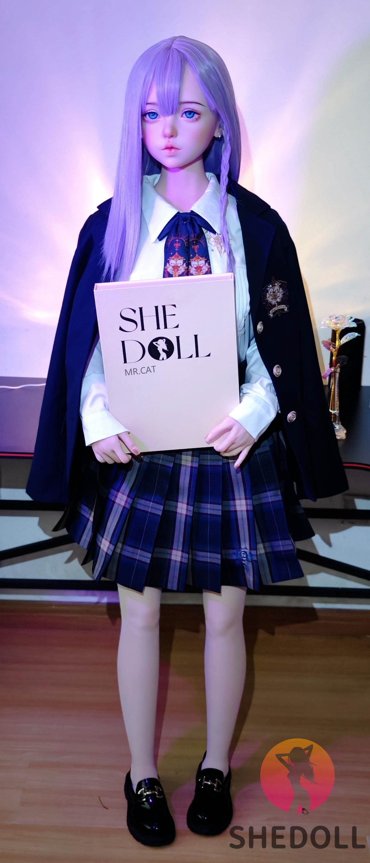 Dora seksnukk (SHEDOLL 148 cm D-Cup # SH124 2.0 TPE + silikoon)
