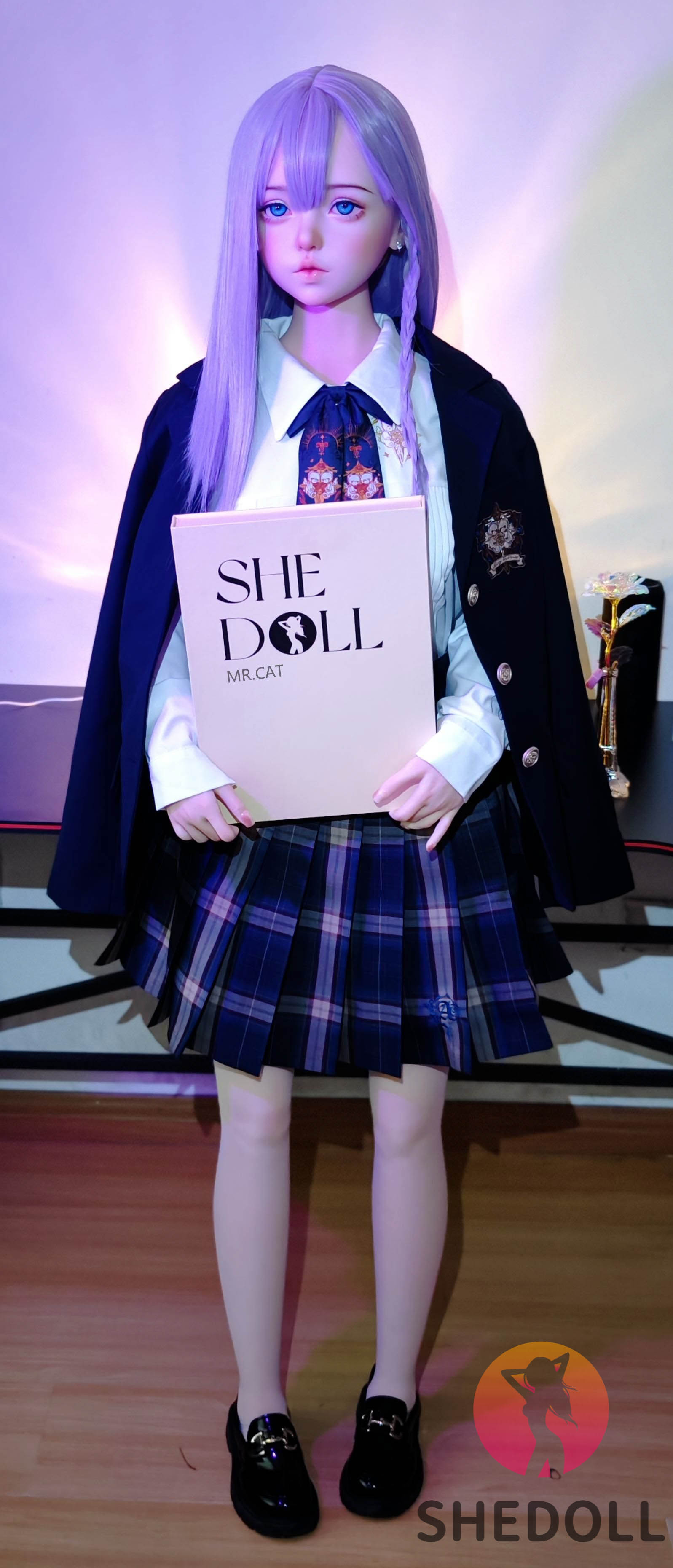 Dora seksnukk (SHEDOLL 148 cm D-Cup # SH124 2.0 TPE + silikoon)