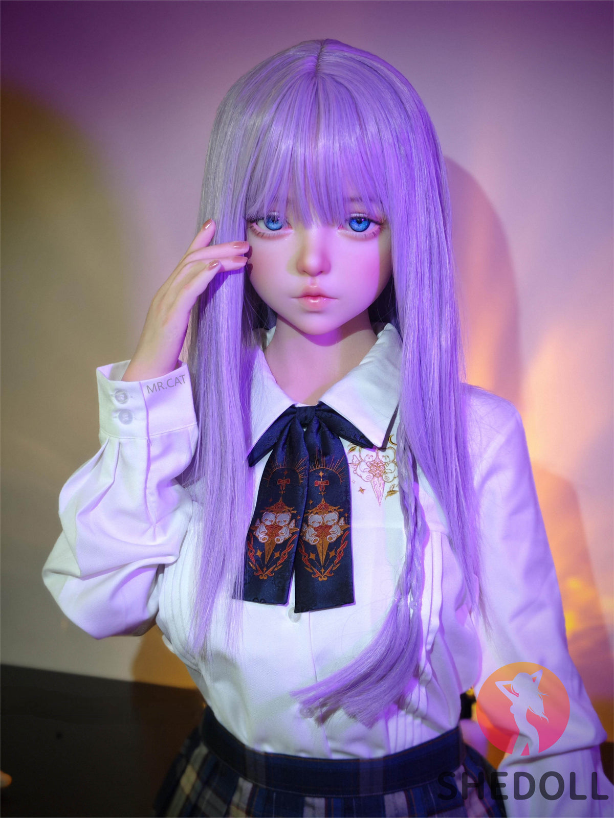 Dora seksnukk (SHEDOLL 148 cm D-Cup # SH124 2.0 TPE + silikoon)
