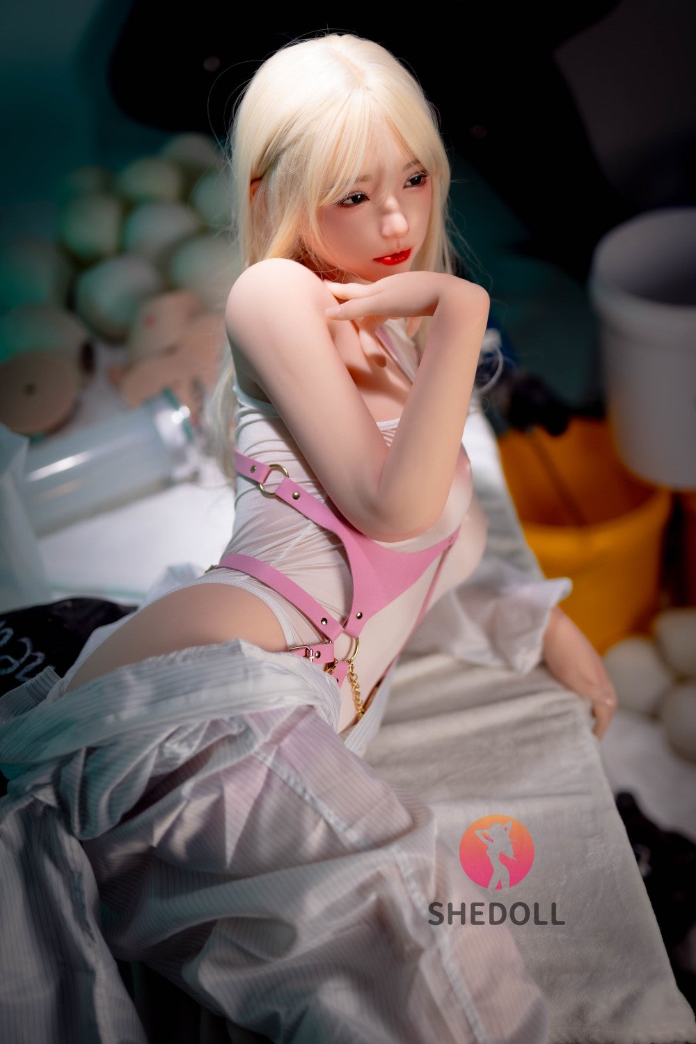 Charlene seksnukk (SHEDOLL 158 cm C-Cup #SH130 2.0 TPE + silikoon)