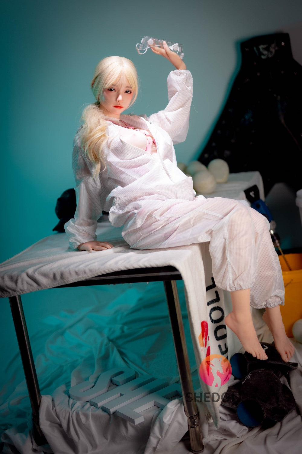 Charlene seksnukk (SHEDOLL 158 cm C-Cup #SH130 2.0 TPE + silikoon)