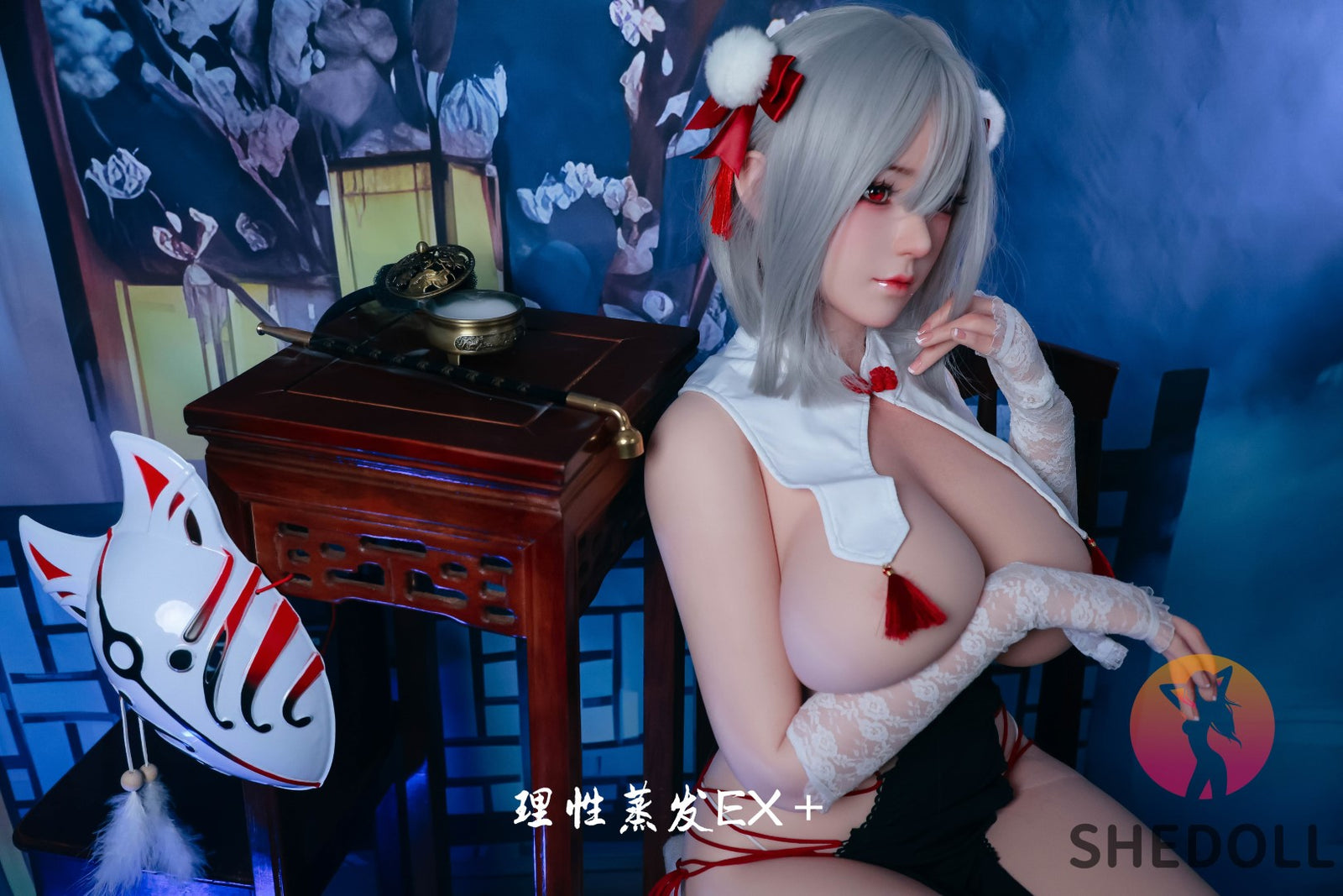Kosame seksnukk (SHEDOLL 163 cm H-Cup # SH131 silikoon)