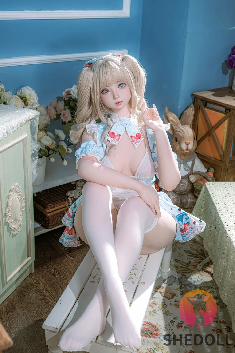 Nancy seksnukk (SHEDOLL 150 cm B-Cup # SH135 2.0 TPE + silikoon)