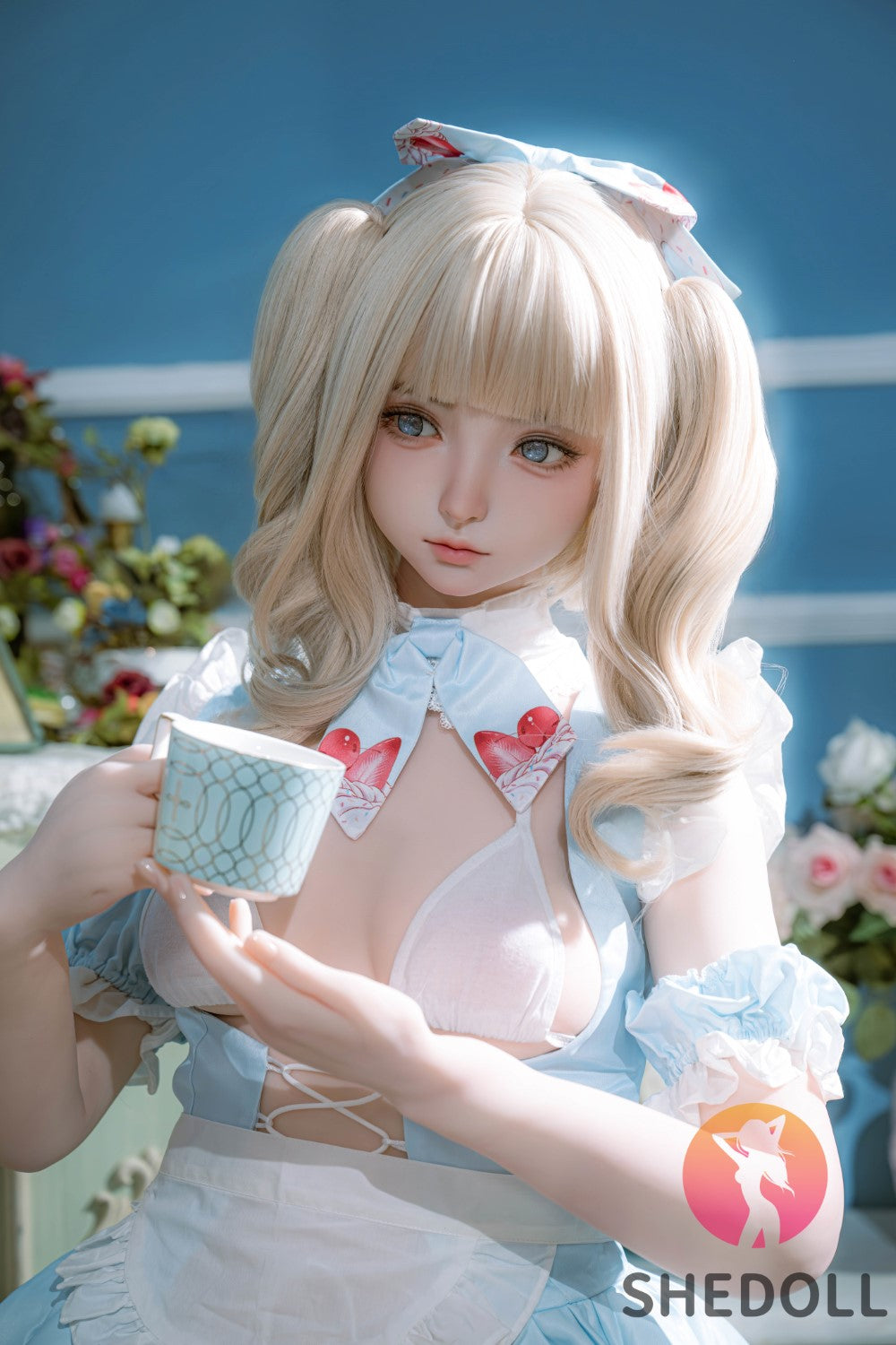 Nancy seksnukk (SHEDOLL 150 cm B-Cup # SH135 2.0 TPE + silikoon)