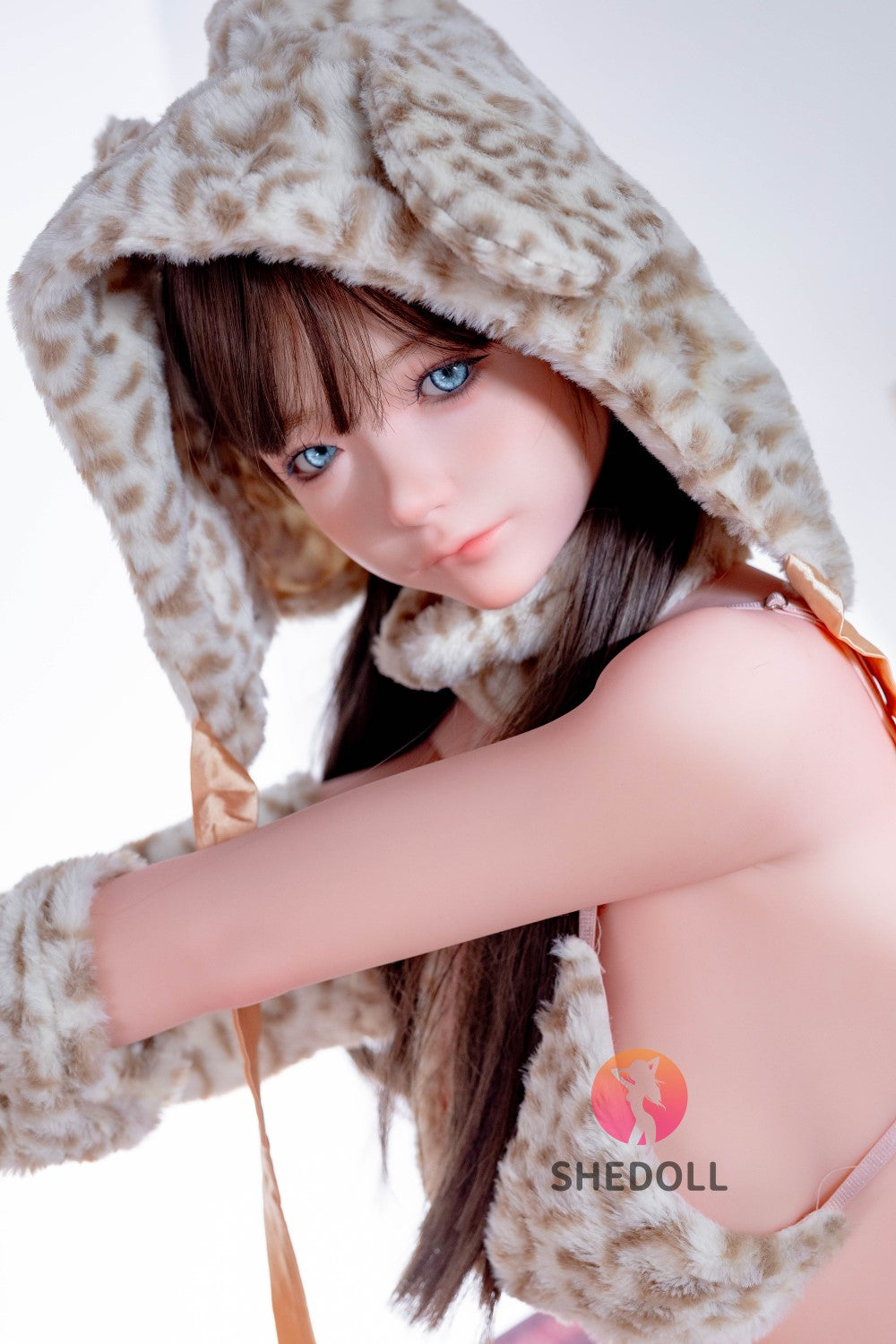 Sylvia seksnukk (SHEDOLL 148 cm D-Cup # SH136 2.0 TPE + silikoon)