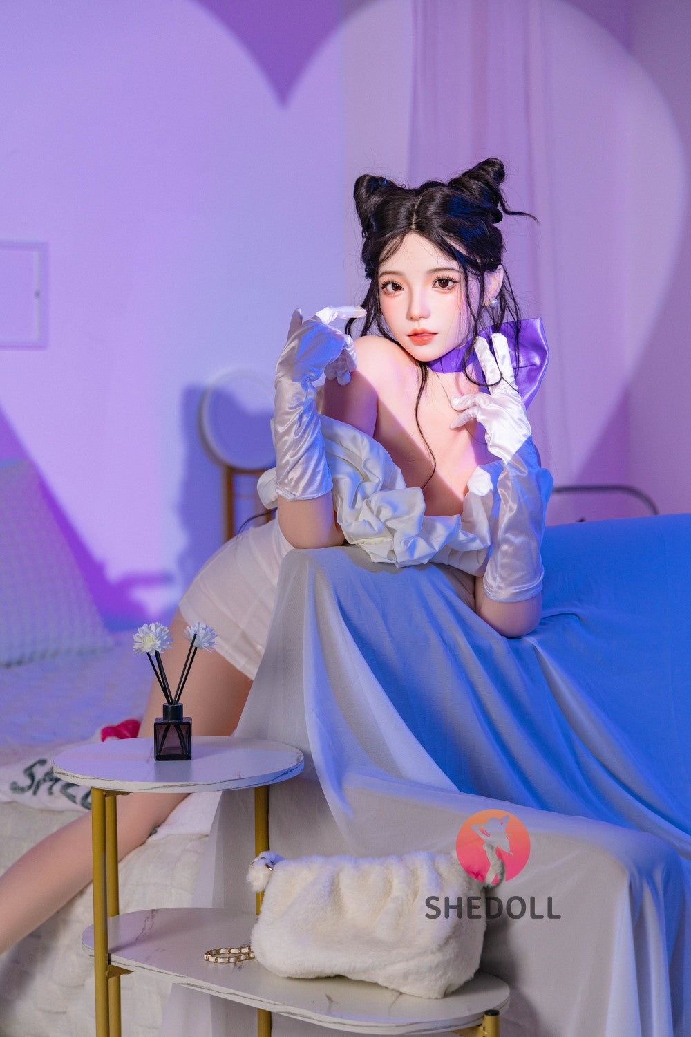 Rose Sex Doll (SHEDOLL 168 cm D-Cup # SH138 2.0 TPE + silikoon)