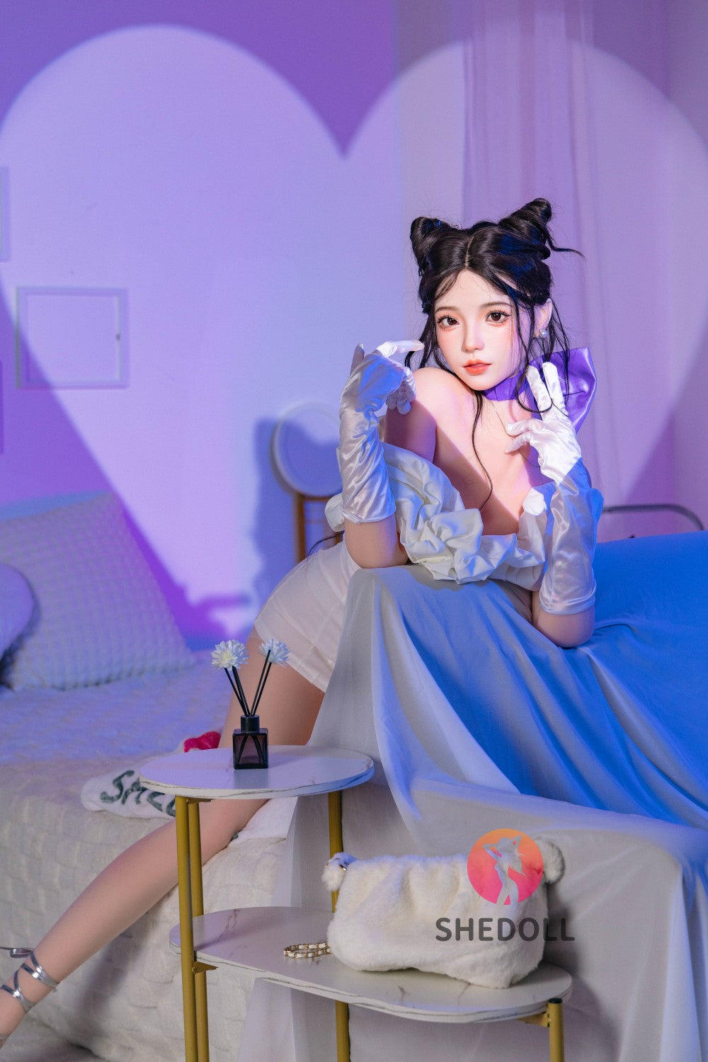 Rose Sex Doll (SHEDOLL 168 cm D-Cup # SH138 2.0 TPE + silikoon)