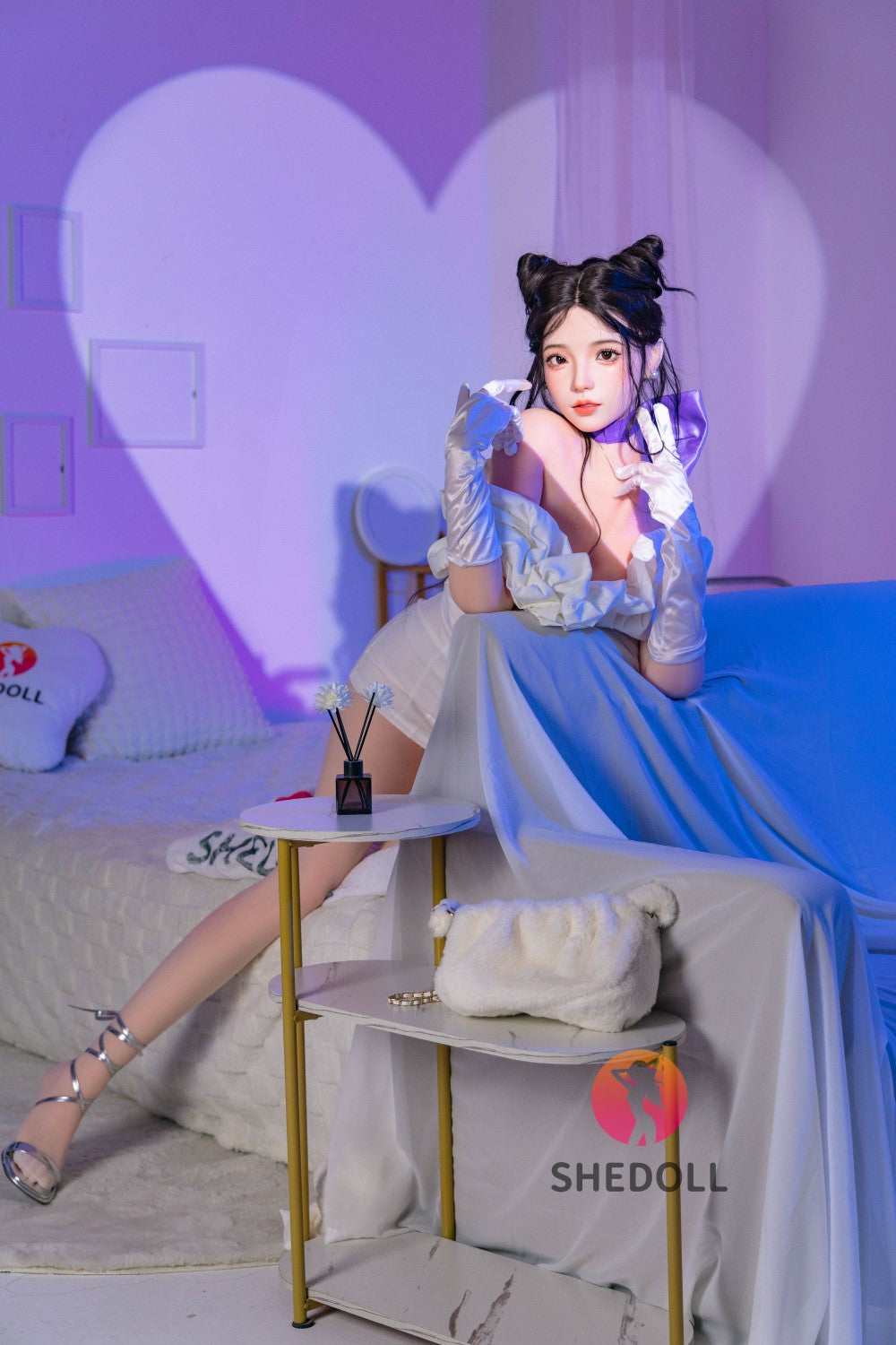 Rose Sex Doll (SHEDOLL 168 cm D-Cup # SH138 2.0 TPE + silikoon)