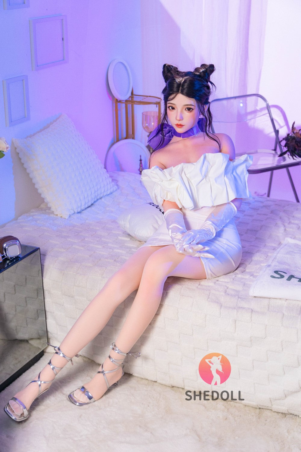 Rose Sex Doll (SHEDOLL 168 cm D-Cup # SH138 2.0 TPE + silikoon)