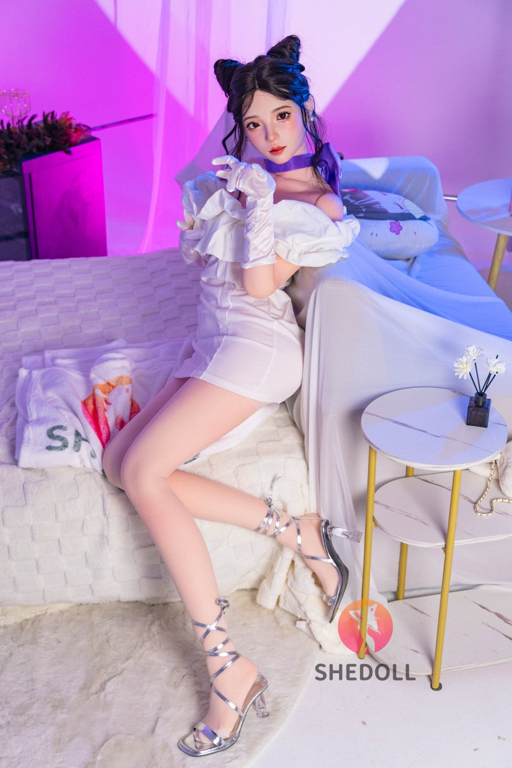 Rose Sex Doll (SHEDOLL 168 cm D-Cup # SH138 2.0 TPE + silikoon)