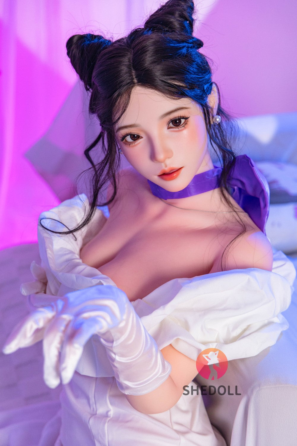 Rose Sex Doll (SHEDOLL 168 cm D-Cup # SH138 2.0 TPE + silikoon)