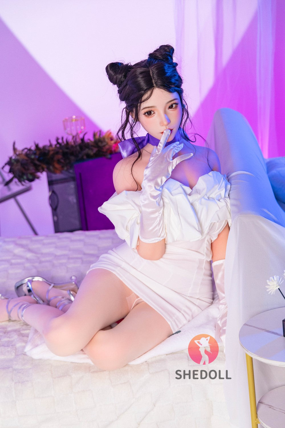 Rose Sex Doll (SHEDOLL 168 cm D-Cup # SH138 2.0 TPE + silikoon)