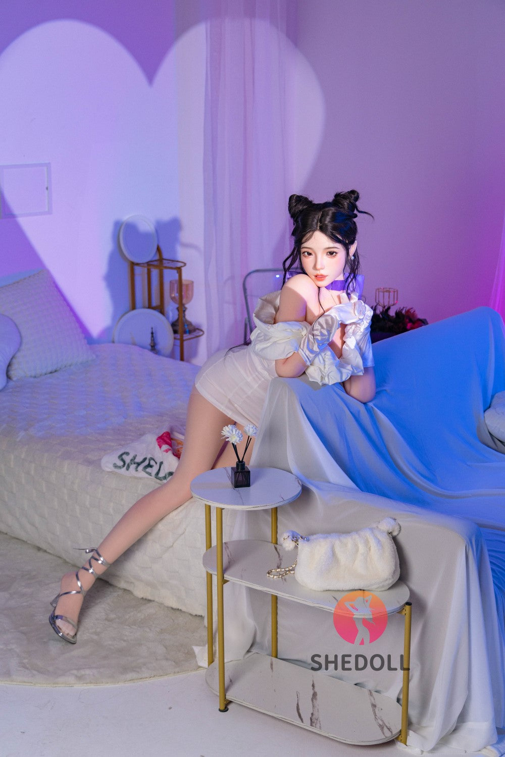 Rose Sex Doll (SHEDOLL 168 cm D-Cup # SH138 2.0 TPE + silikoon)