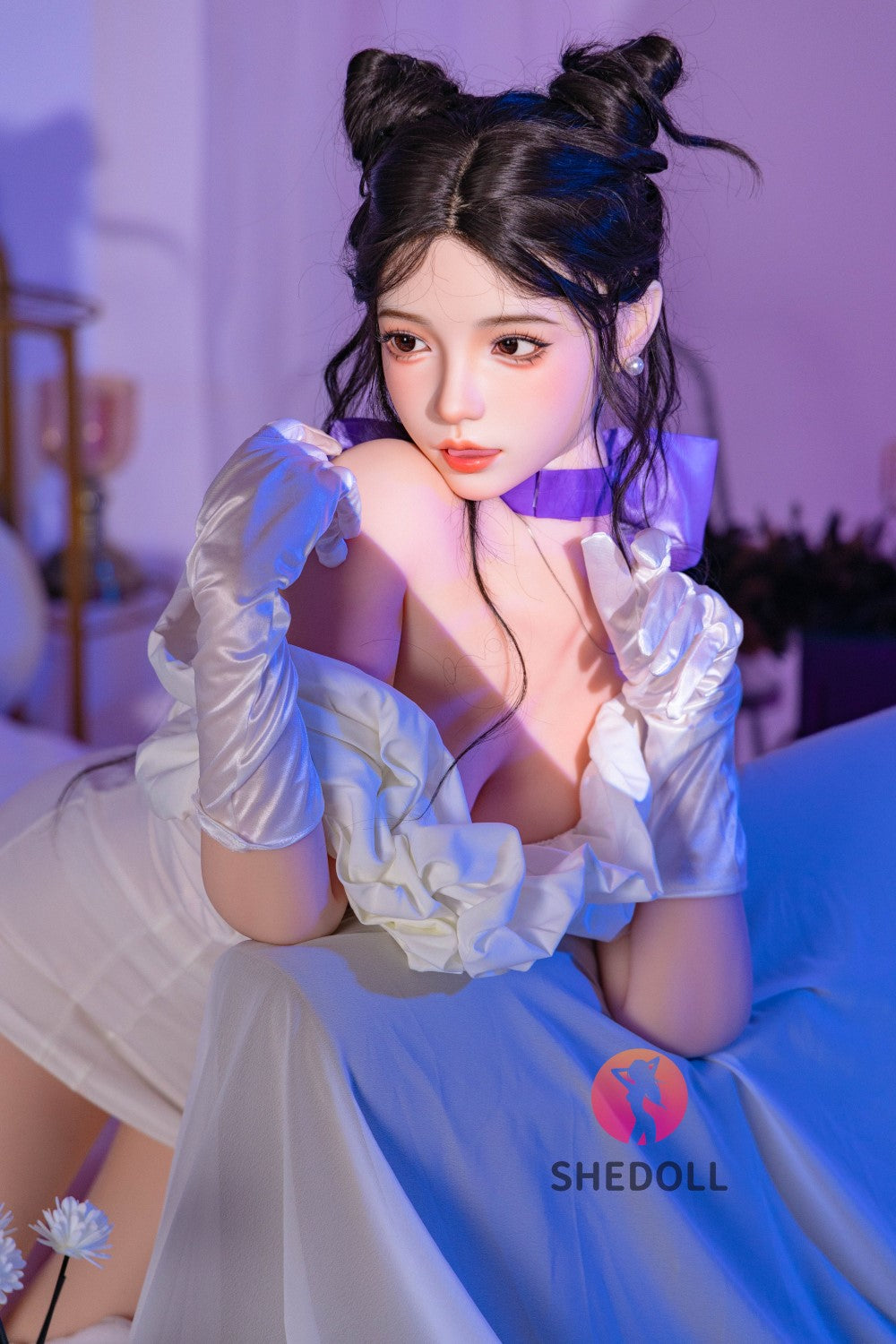 Rose Sex Doll (SHEDOLL 168 cm D-Cup # SH138 2.0 TPE + silikoon)