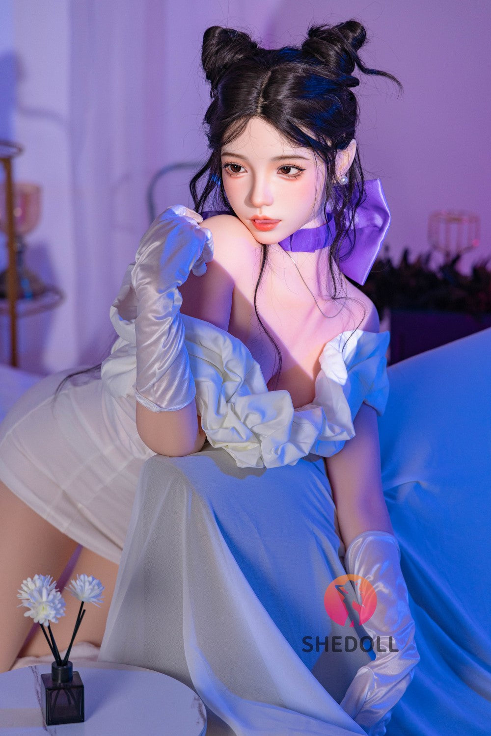 Rose Sex Doll (SHEDOLL 168 cm D-Cup # SH138 2.0 TPE + silikoon)