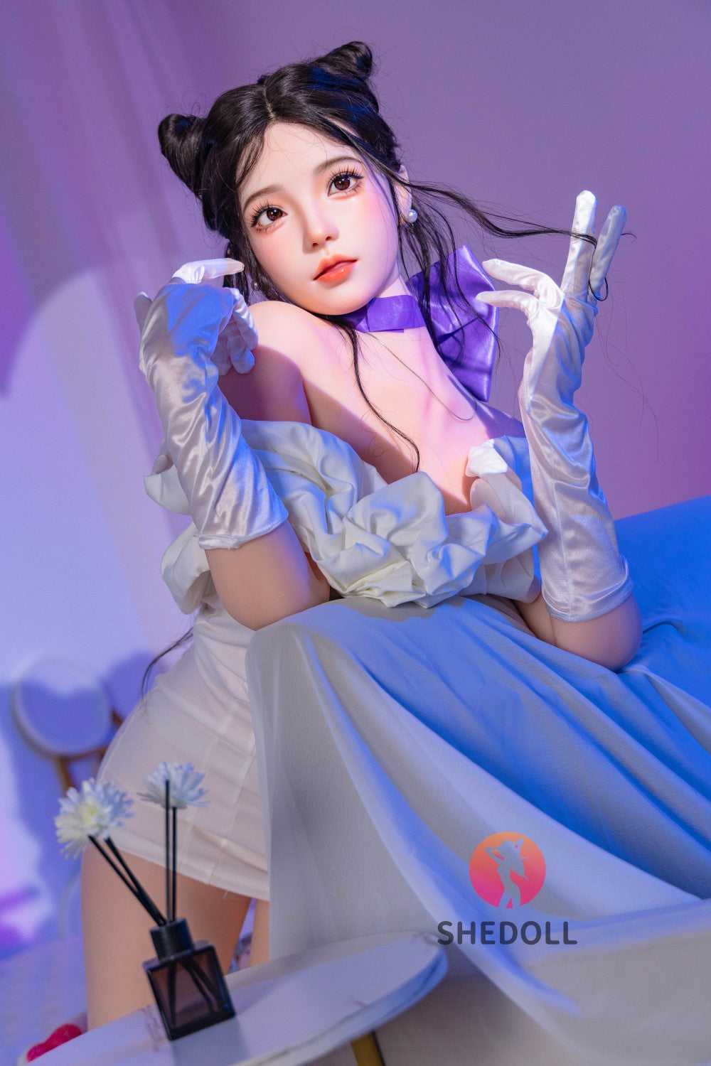 Rose Sex Doll (SHEDOLL 168 cm D-Cup # SH138 2.0 TPE + silikoon)