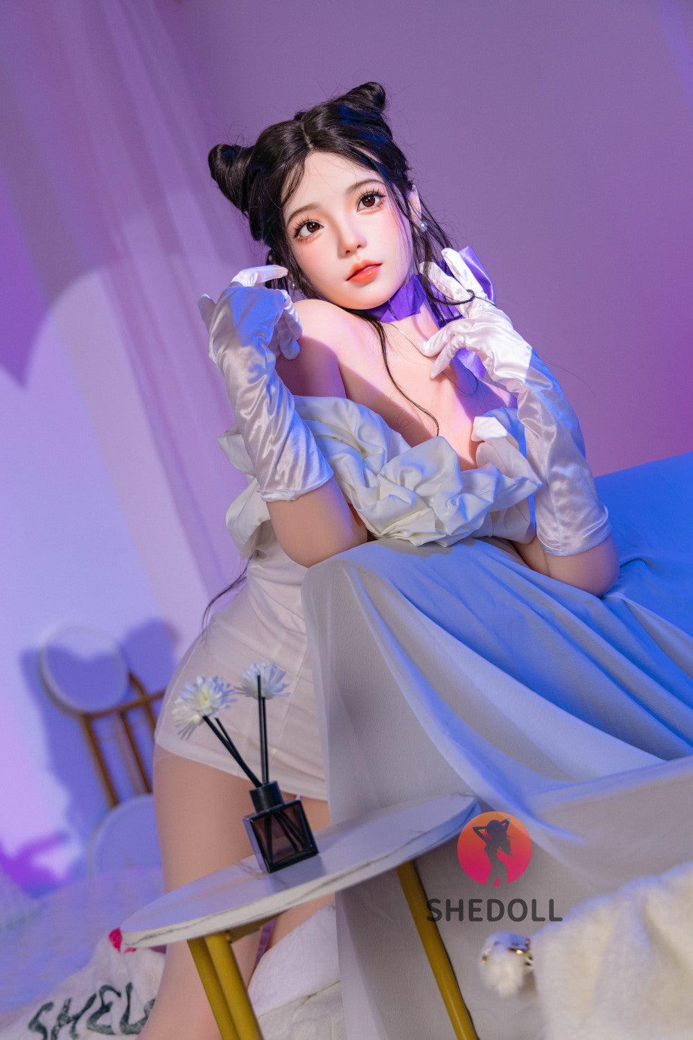 Rose Sex Doll (SHEDOLL 168 cm D-Cup # SH138 2.0 TPE + silikoon)