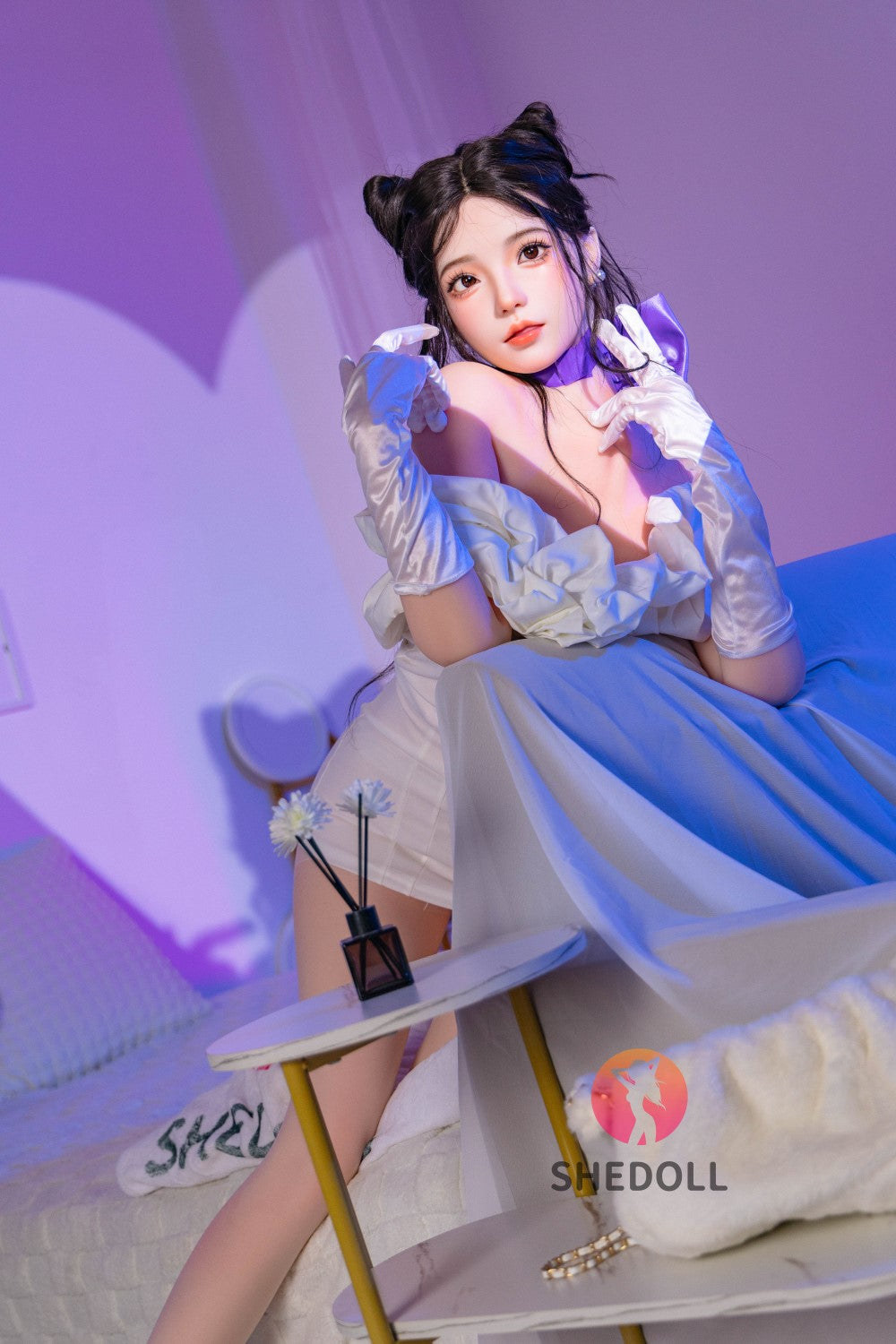 Rose Sex Doll (SHEDOLL 168 cm D-Cup # SH138 2.0 TPE + silikoon)