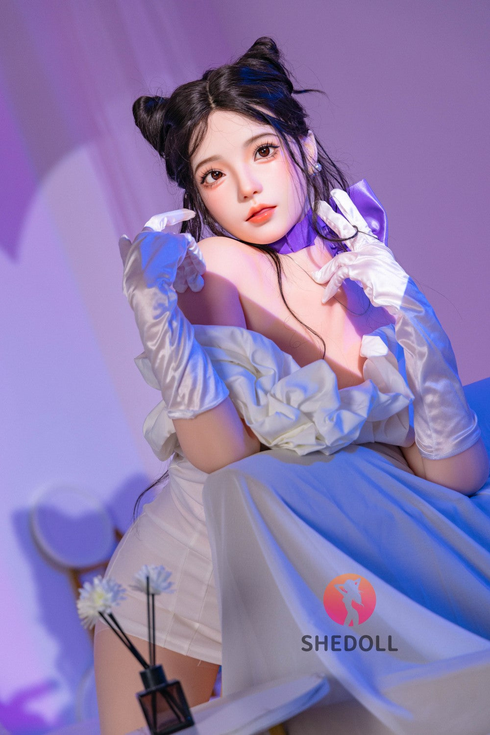 Rose Sex Doll (SHEDOLL 168 cm D-Cup # SH138 2.0 TPE + silikoon)
