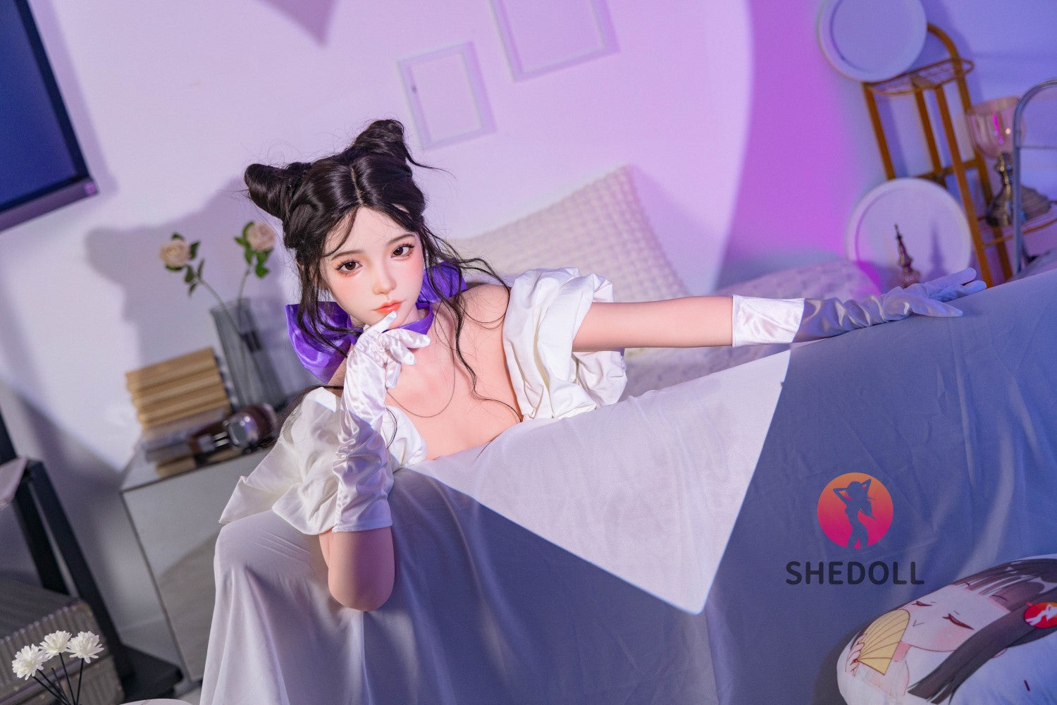 Rose Sex Doll (SHEDOLL 168 cm D-Cup # SH138 2.0 TPE + silikoon)
